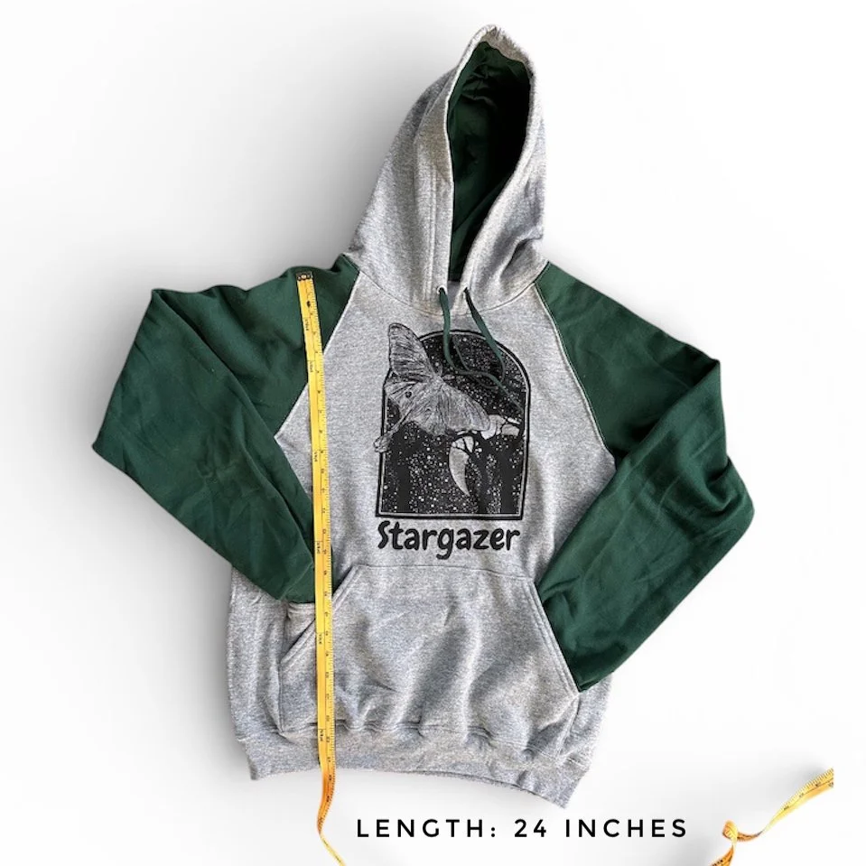 Hoodie length 24 inches