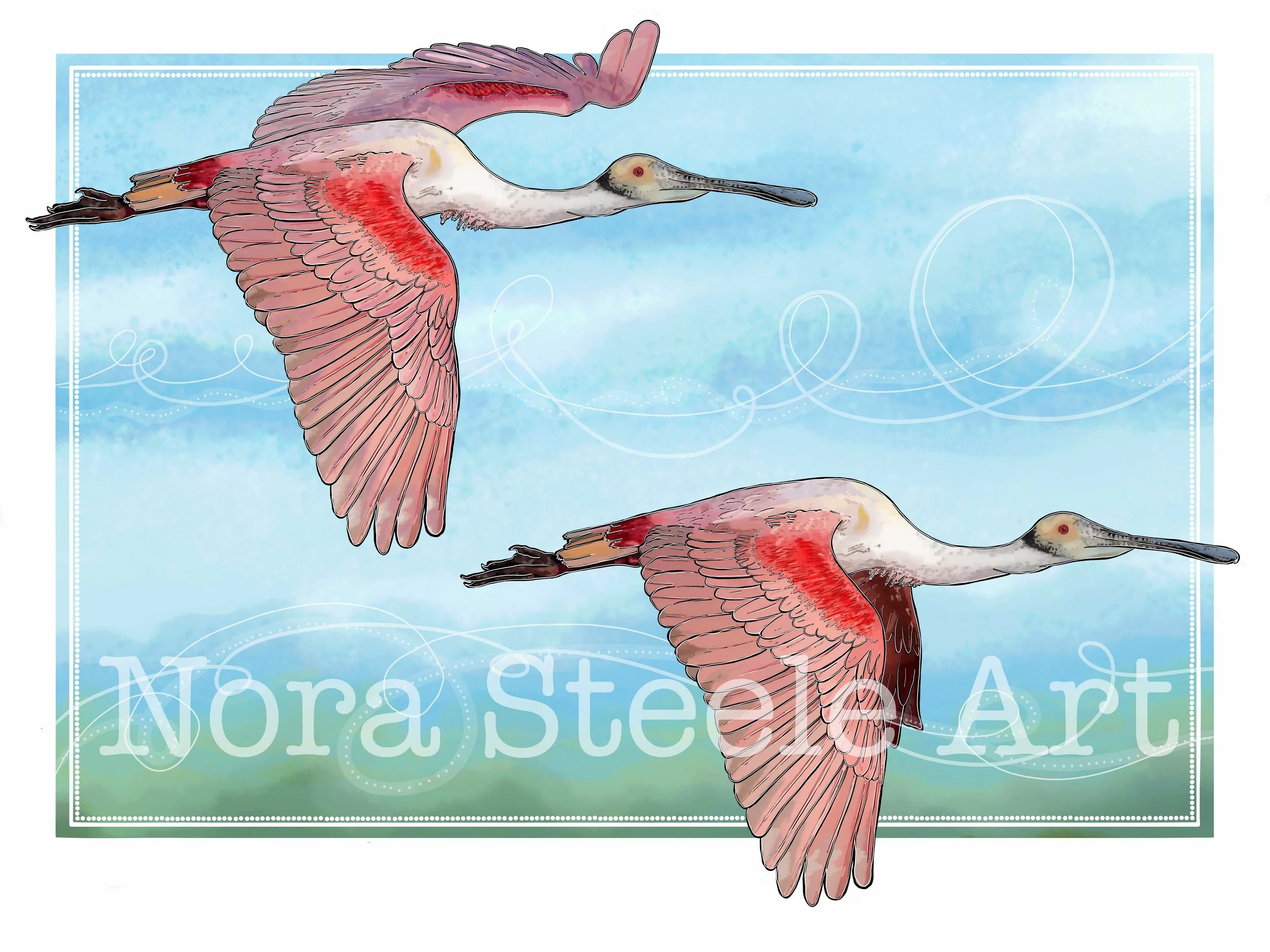 Roseate Spoonbill