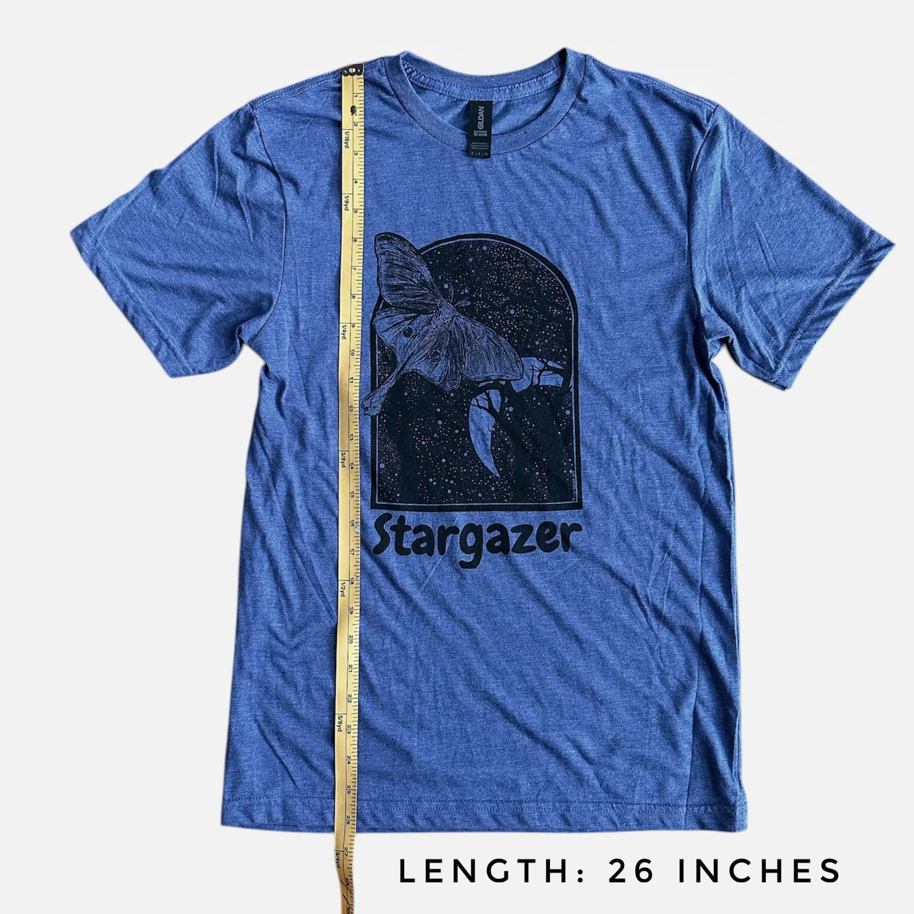T-shirt length 26 inches