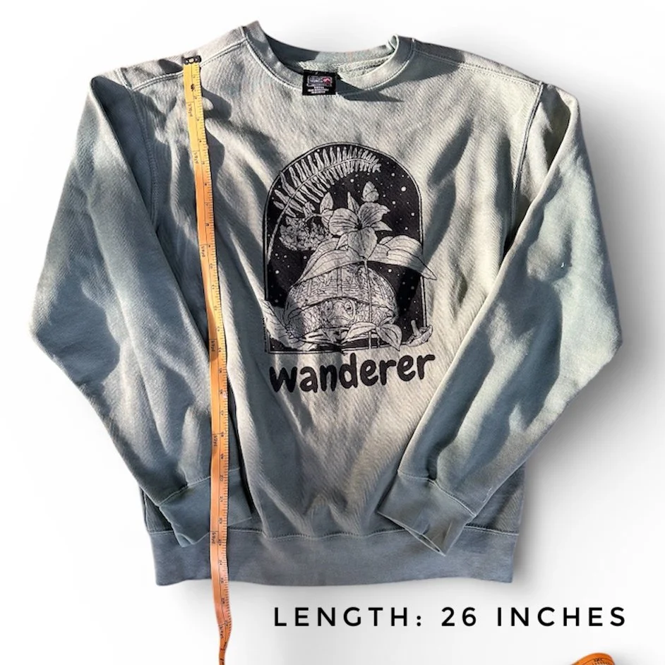 Sweatshirt length 26 inches