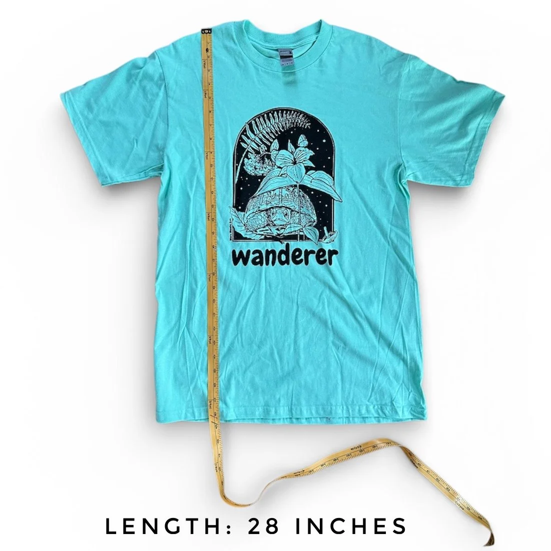 T-shirt length 28 inches