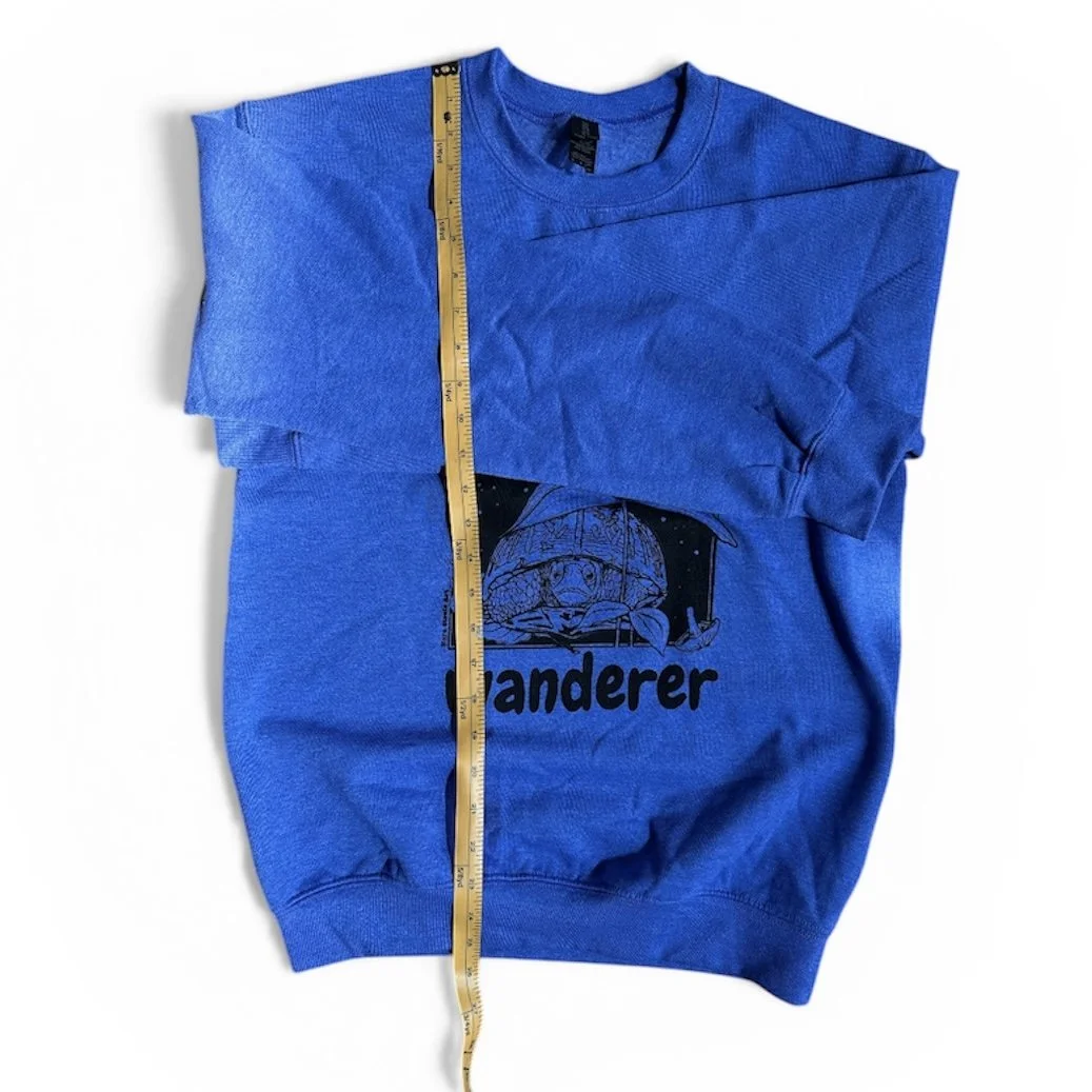 Sweatshirt length 25 inches