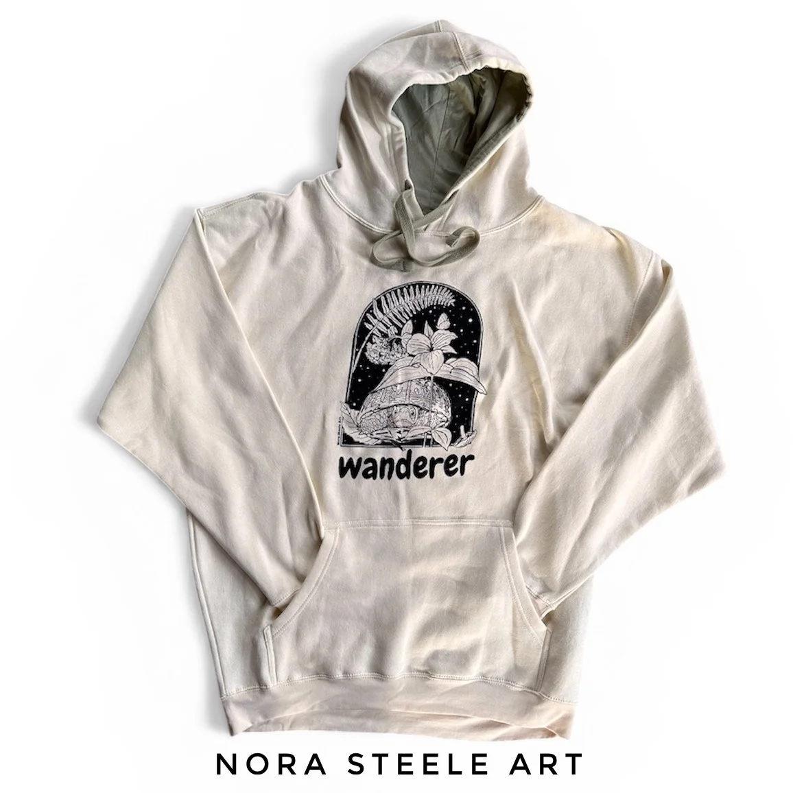 Wanderer - Up-cycled Hoodie - X-LARGE