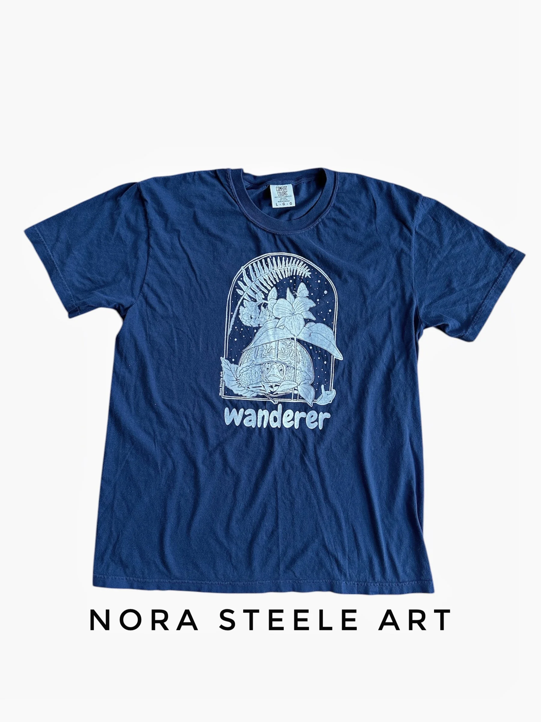 Wanderer - Up-cycled T-shirt Shirt - LARGE