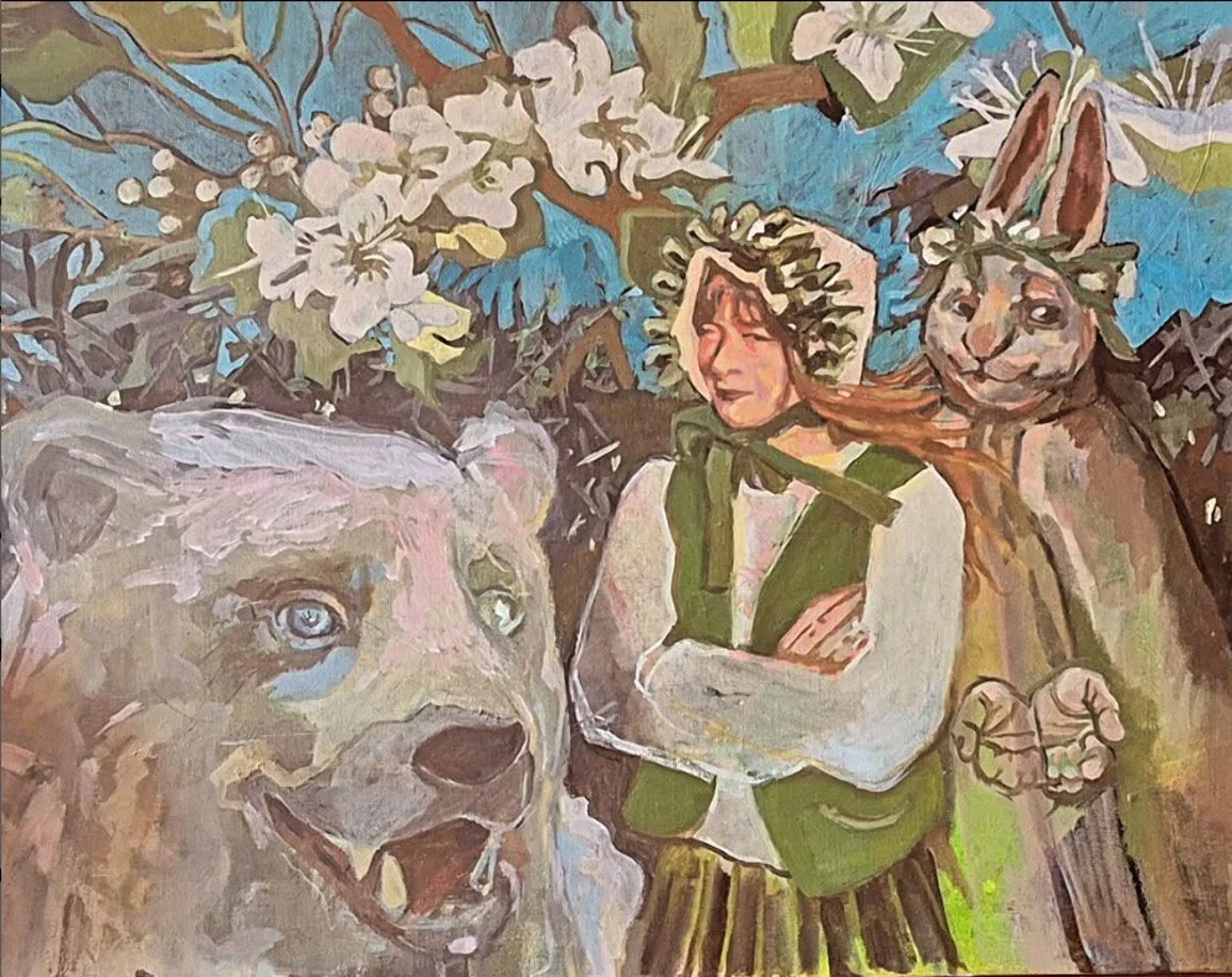 SUMER IS ICUMEN IN
OIL ON LINEN
50 X 40 CM
CURRENTLY UNFRAMED
