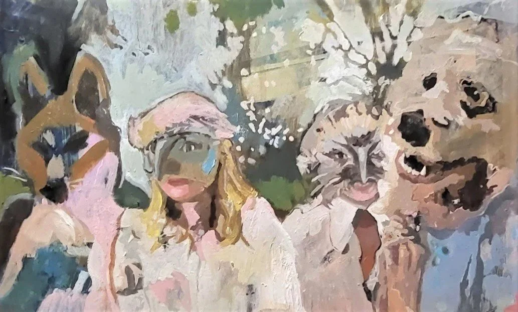 MASQUERADE I
OIL ON BOARD
XXCM X XX
SOLD