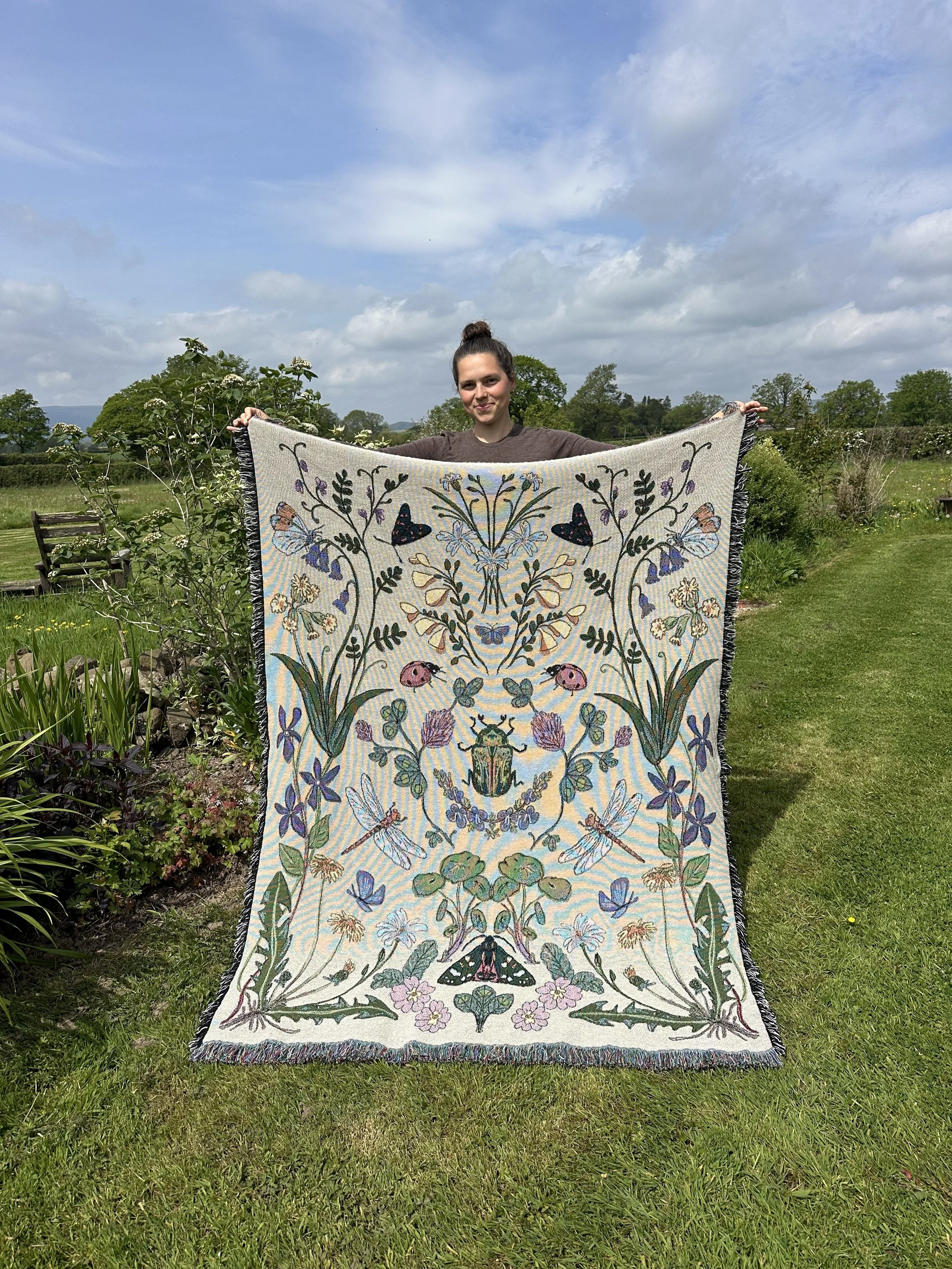 Springtime Tapestry Blanket PRE-ORDER