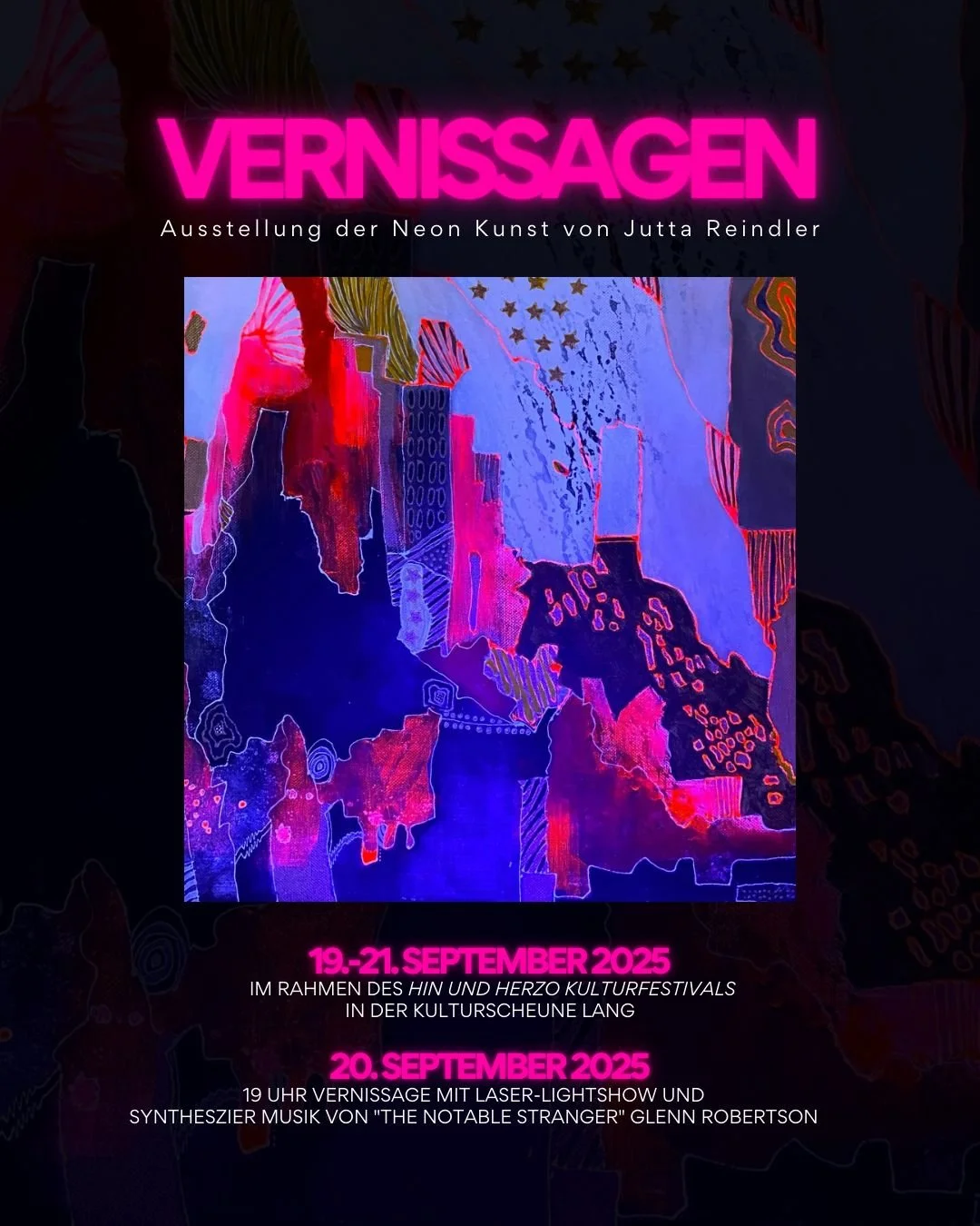 Schwarzlicht Vernissage