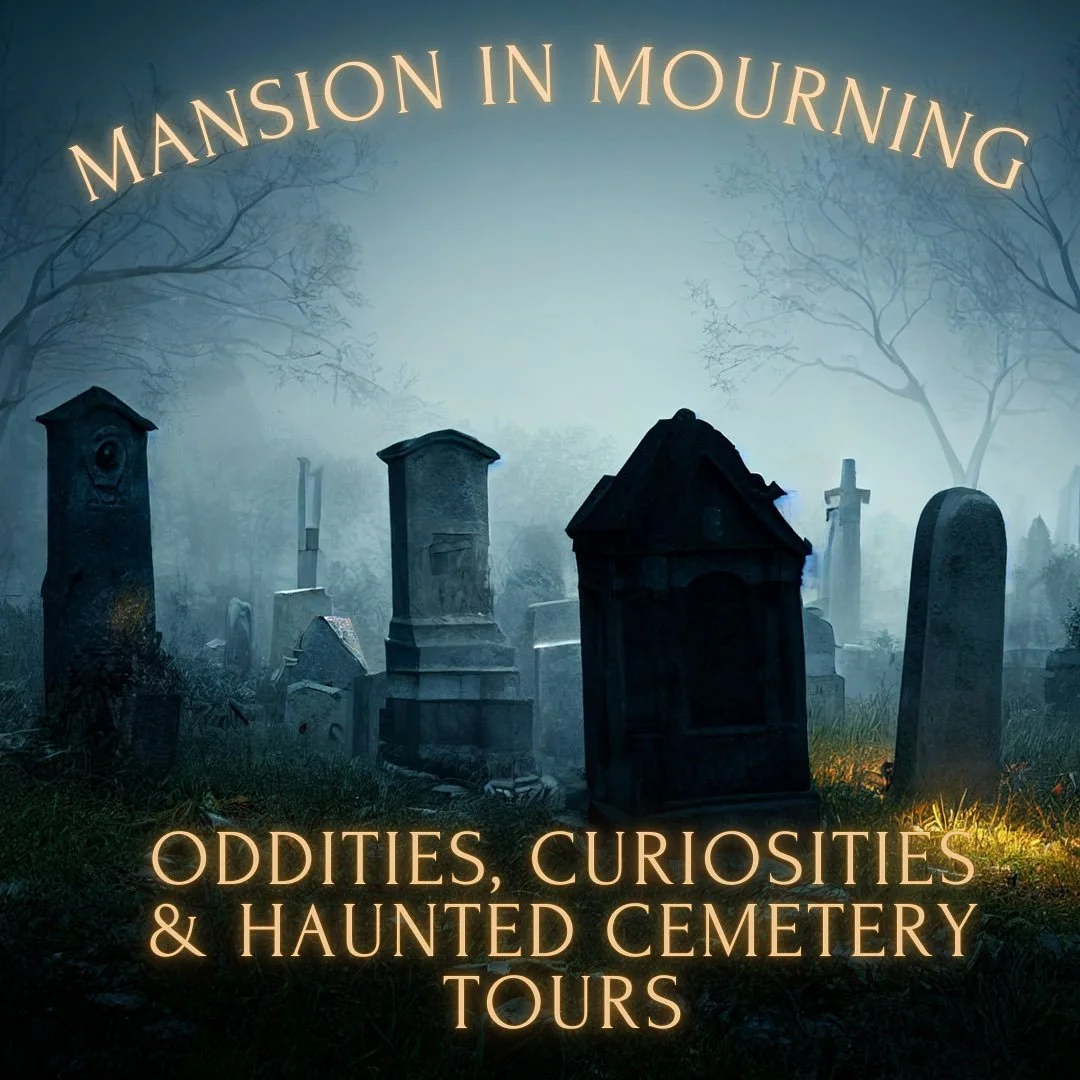 🕯️ Step into the Shadows of the Past 🕯️ 

This October, Ruthven Park invites you to experience the chilling beauty of Victorian mourning traditions in our Mansion in Mourning: Oddities, Curiosities &amp; Haunted Cemetery Tour.

🕯️ Wander through a