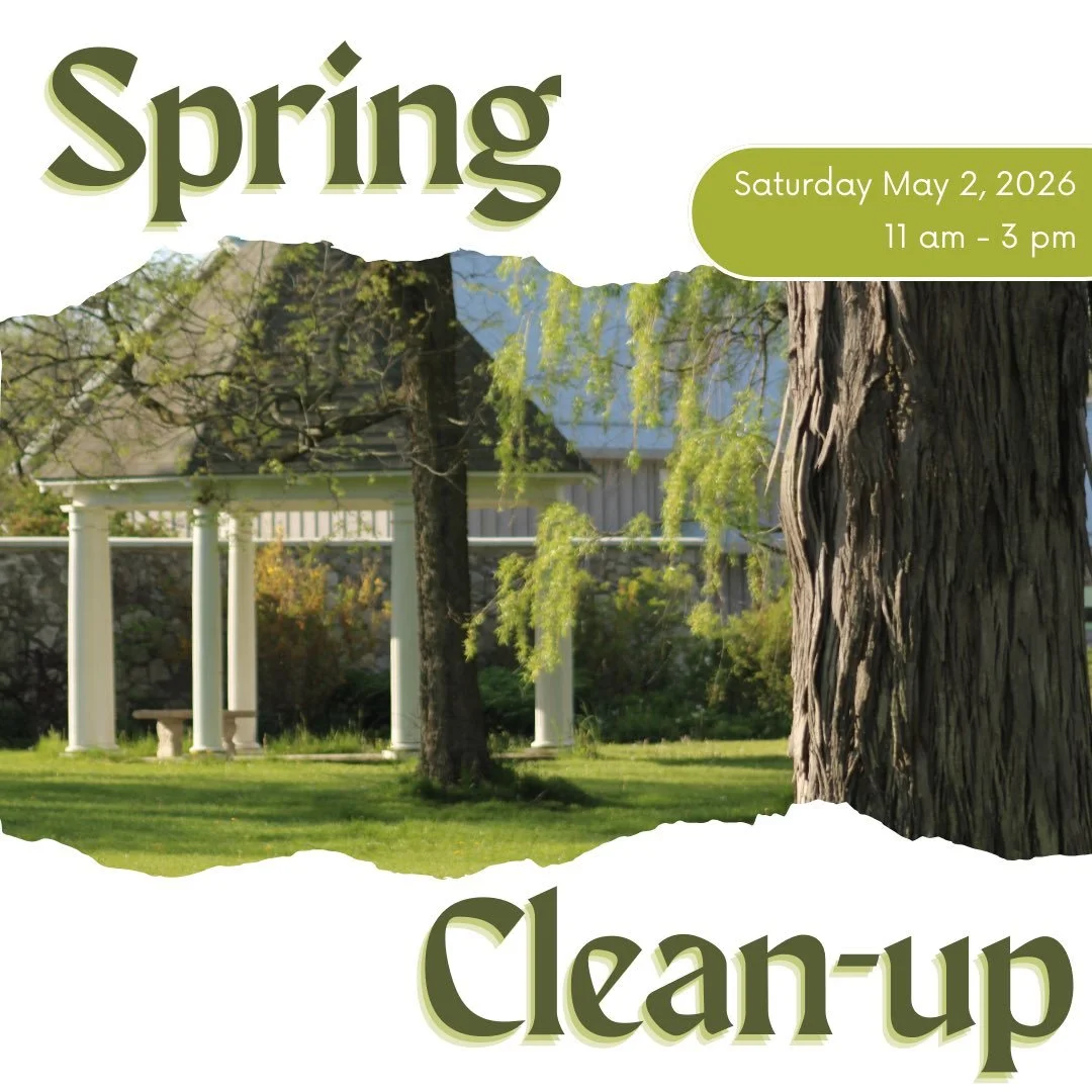 Drop‑In Community Clean Up!
Saturday, May 2nd 2026
11:00am to 3:00pm 

Help us freshen up the grounds and trails for the season. We&rsquo;ll pick up sticks, clear litter, and give the landscape a little extra care.

Everyone is welcome. Students are 