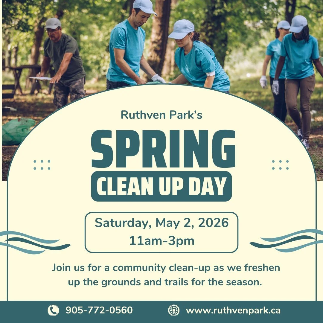Saturday, May 2 &bull; 11am to 3pm
Drop‑In Spring Clean Up

We&rsquo;re giving the grounds and trails a little love this Saturday and would be glad to have you with us. We&rsquo;ll be picking up sticks, clearing litter, and getting everything ready f