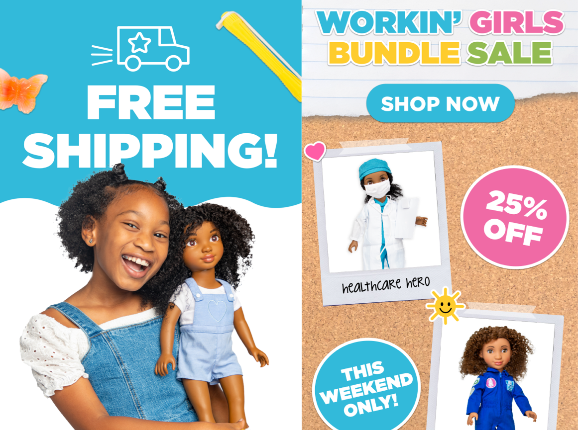 Healthy Roots Dolls : Email Designs