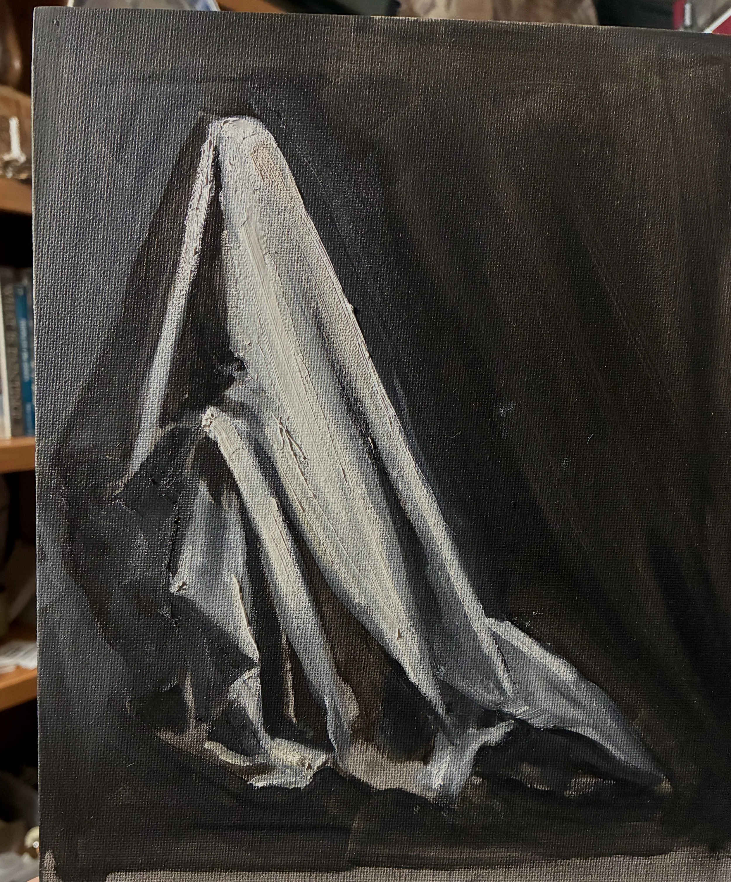 Student Work-
Drapery Study oil paint grisaille
2026