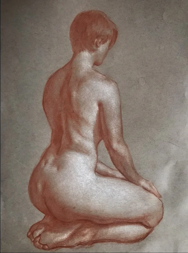 Toned paper figure drawing 
2023