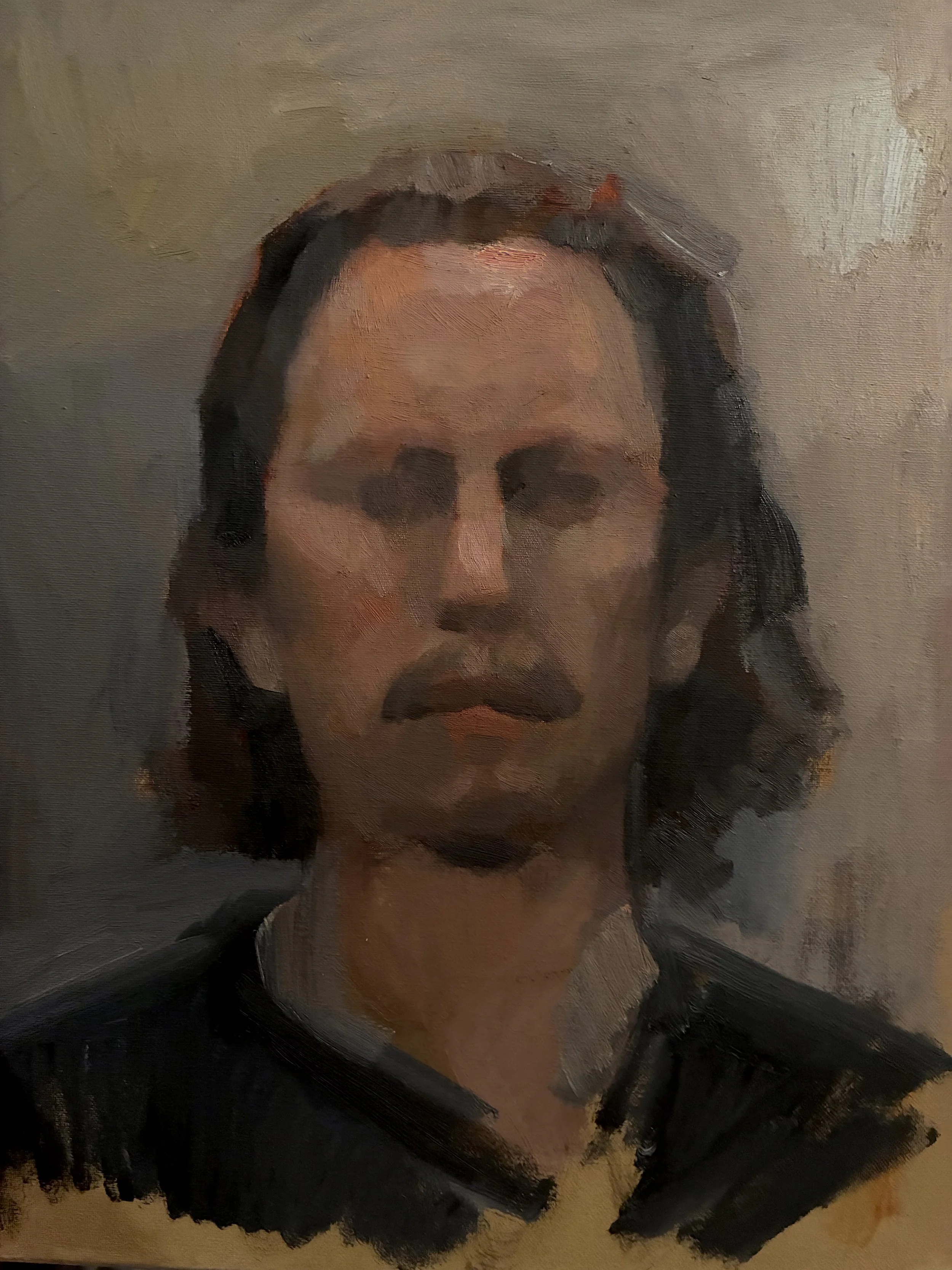 Self Portrait Painting Demo 
Emerson Art Center
2023
MCS