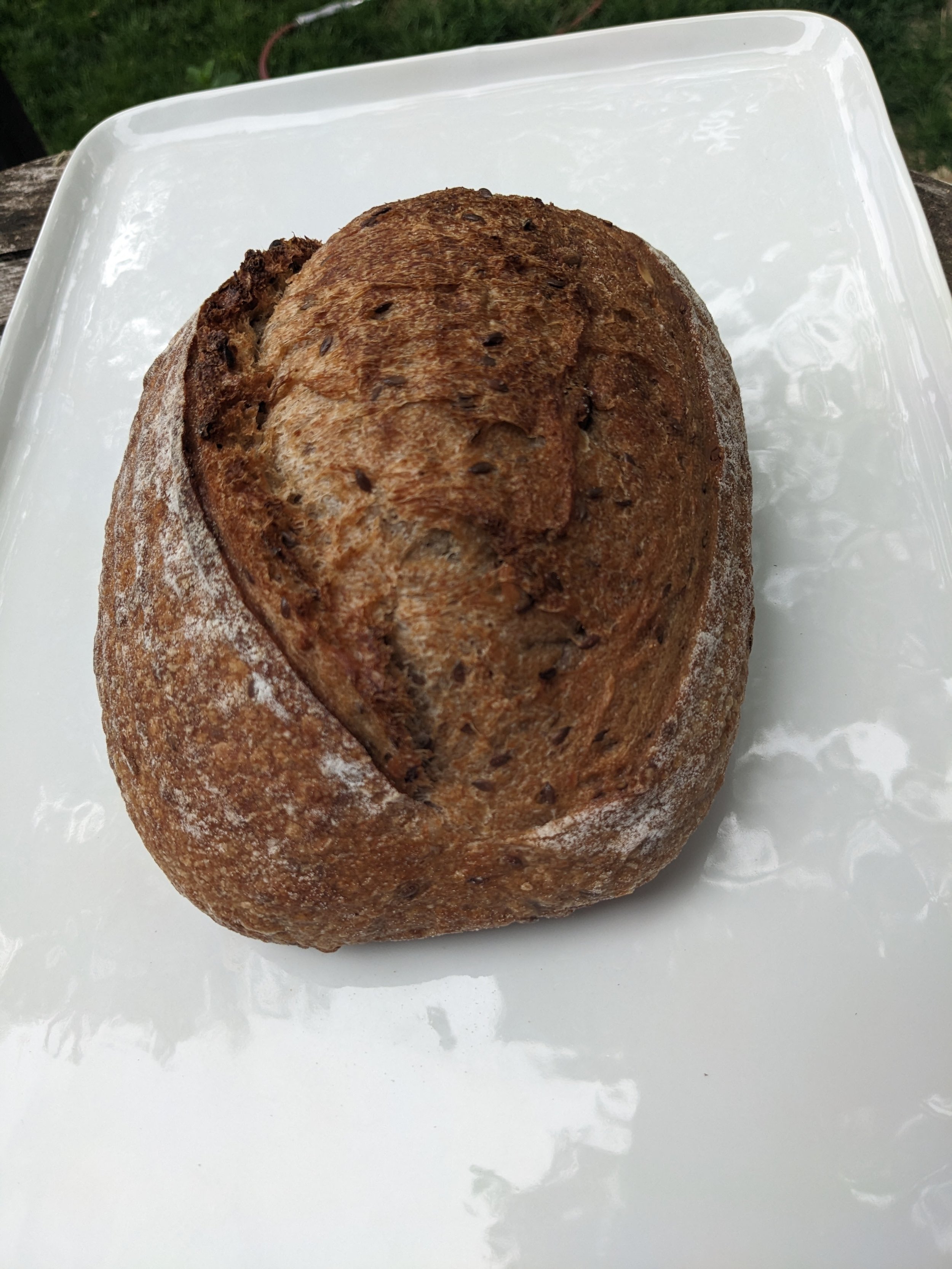 Three Seed Whole Wheat Sourdough