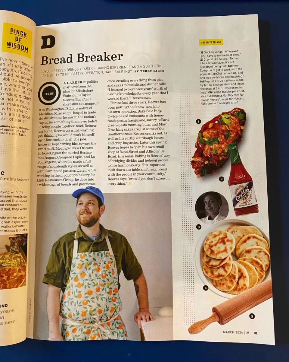 Feature in @indymonthly
New shop updates soon!
#bakesaleindy