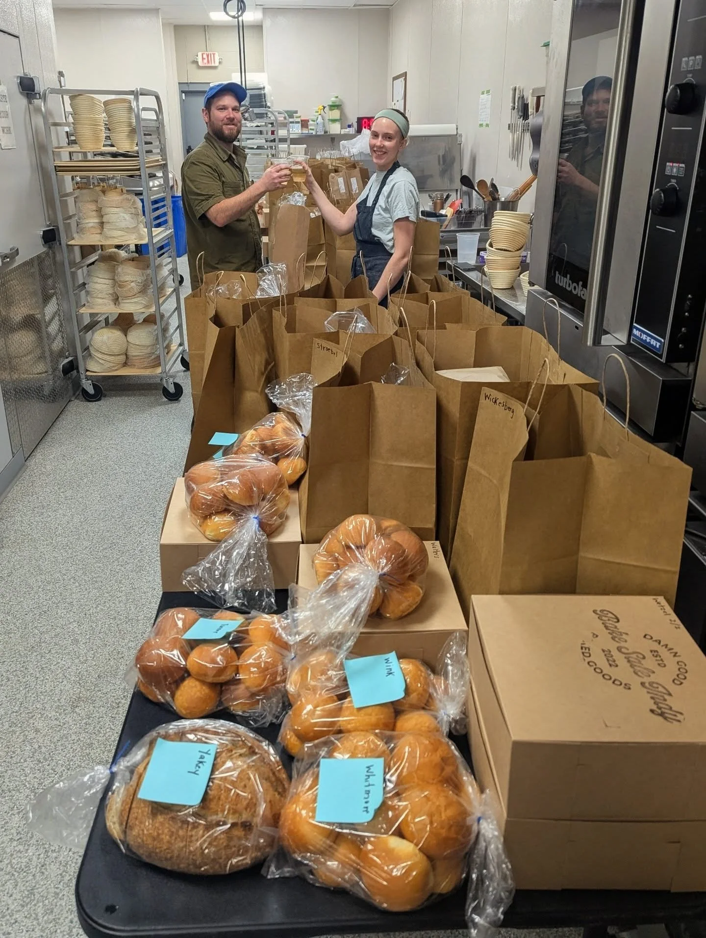 Bake team done did it! We're open today for pre-orders or for walk-ins!