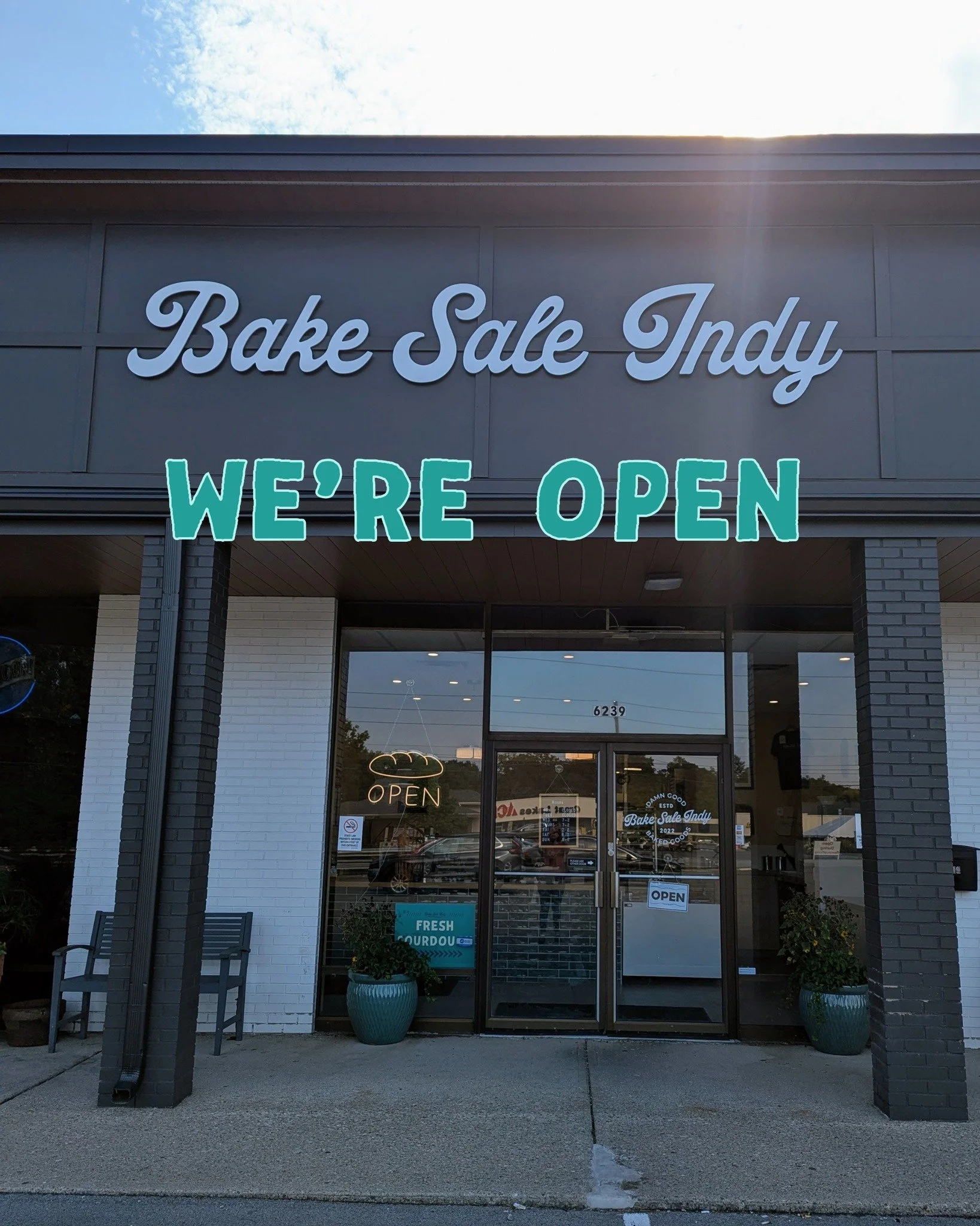 We're back to our regular schedule! No farmer's market today but the shop is open 8-2!