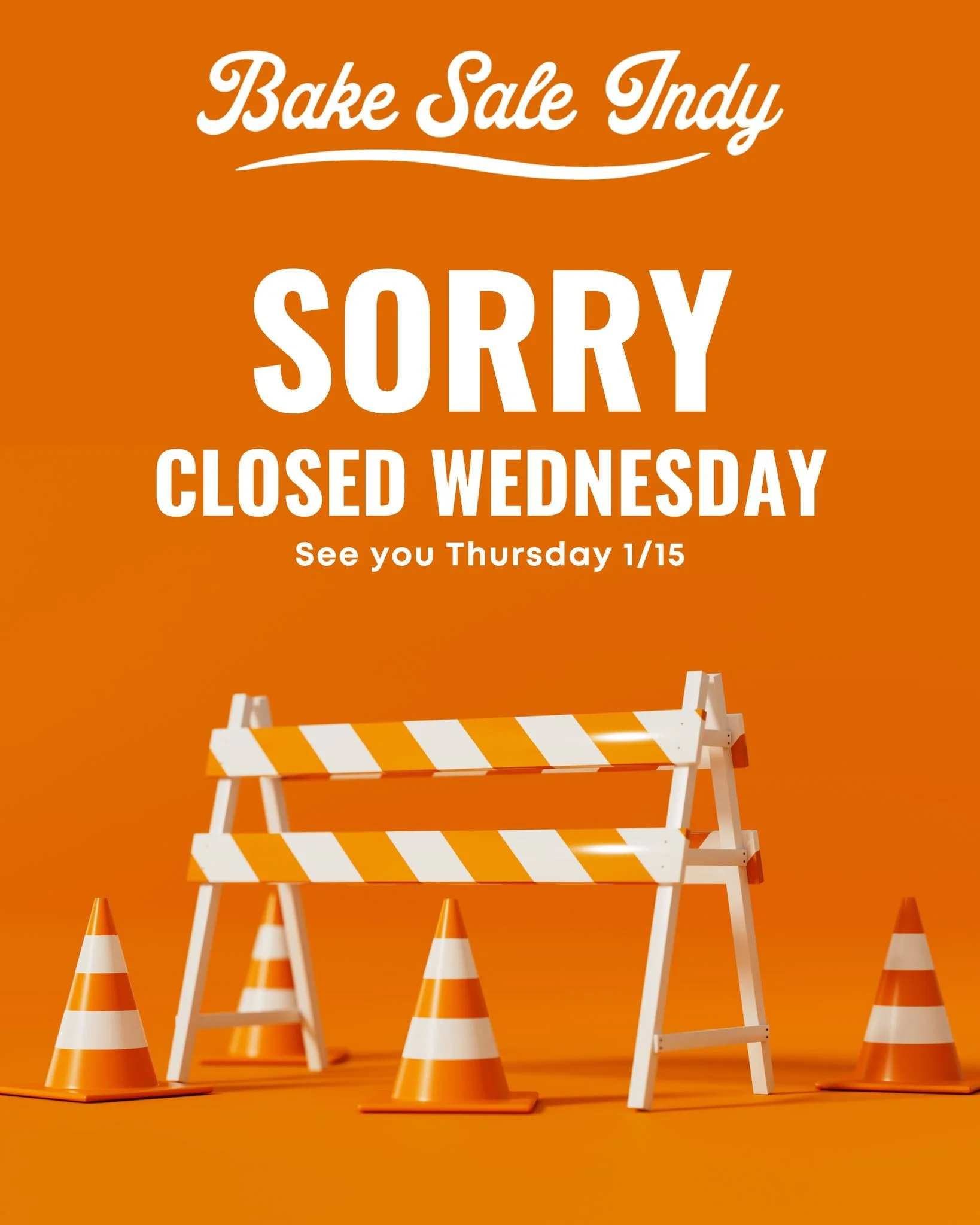 Sorry y'all! Closed Wednesday 1/14/25 for maintenance. We'll be back on Thursday!