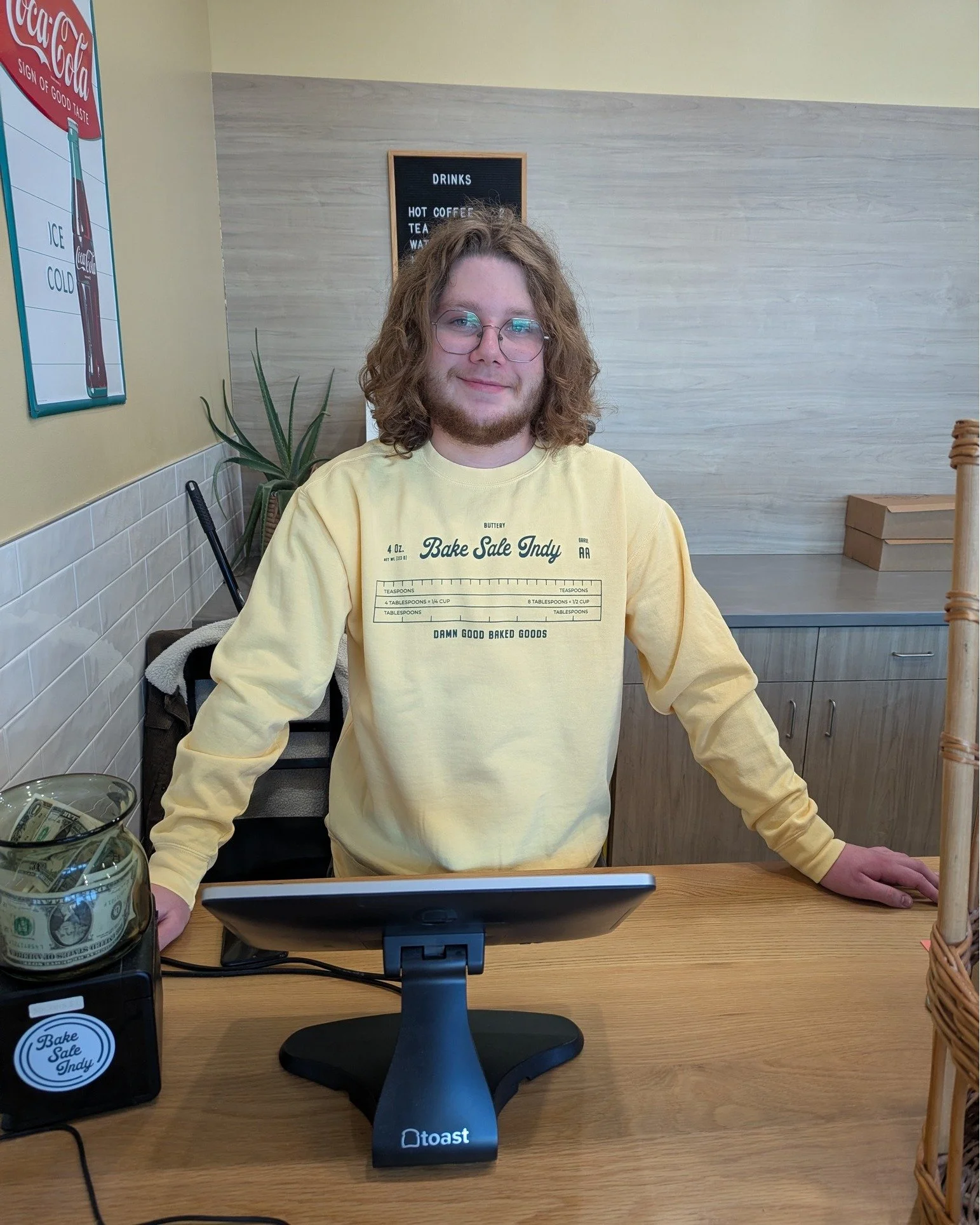 New merch in today! You know you want to look as cool as Ian does. Swipe for bonus dog content.

Thank you @vivussupplyco for making our sweatshirt dreams come true!