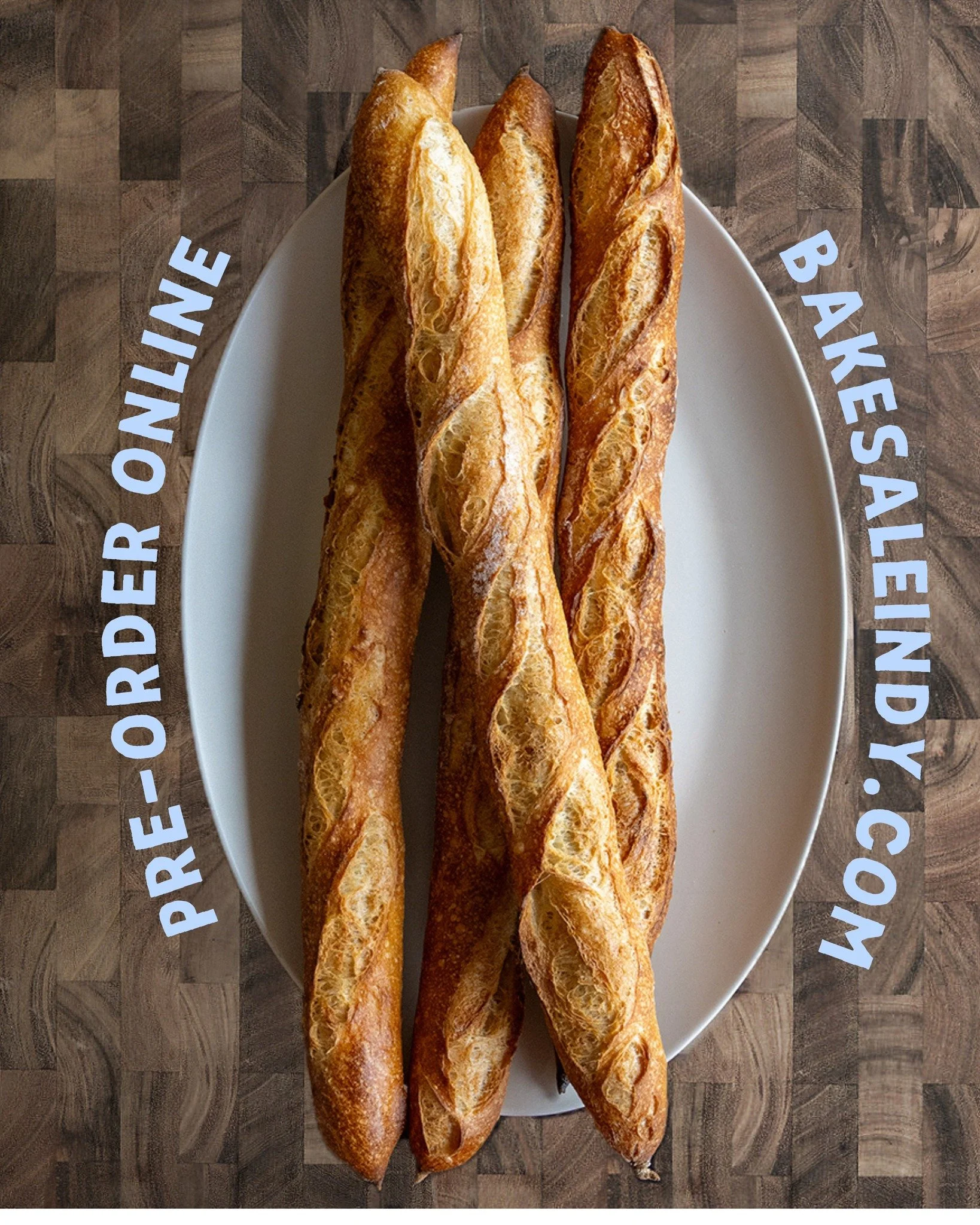Check out our new and improved pre-order website! 

You can order bread and our staple pastries up to 48 hours in advance. We're expecting a busy Easter weekend so get your orders in now!