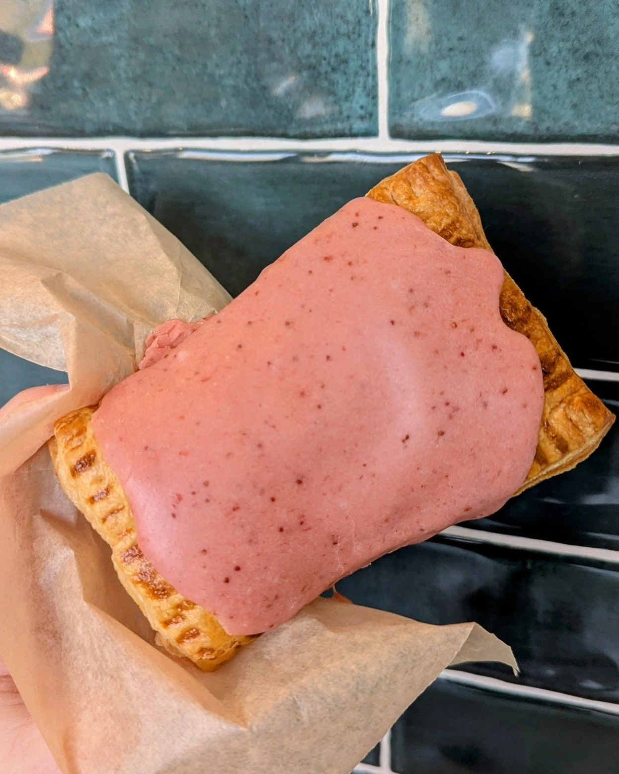 Last weekend for the Strawberry Raspberry Pop Tart! New flavor coming Wednesday.