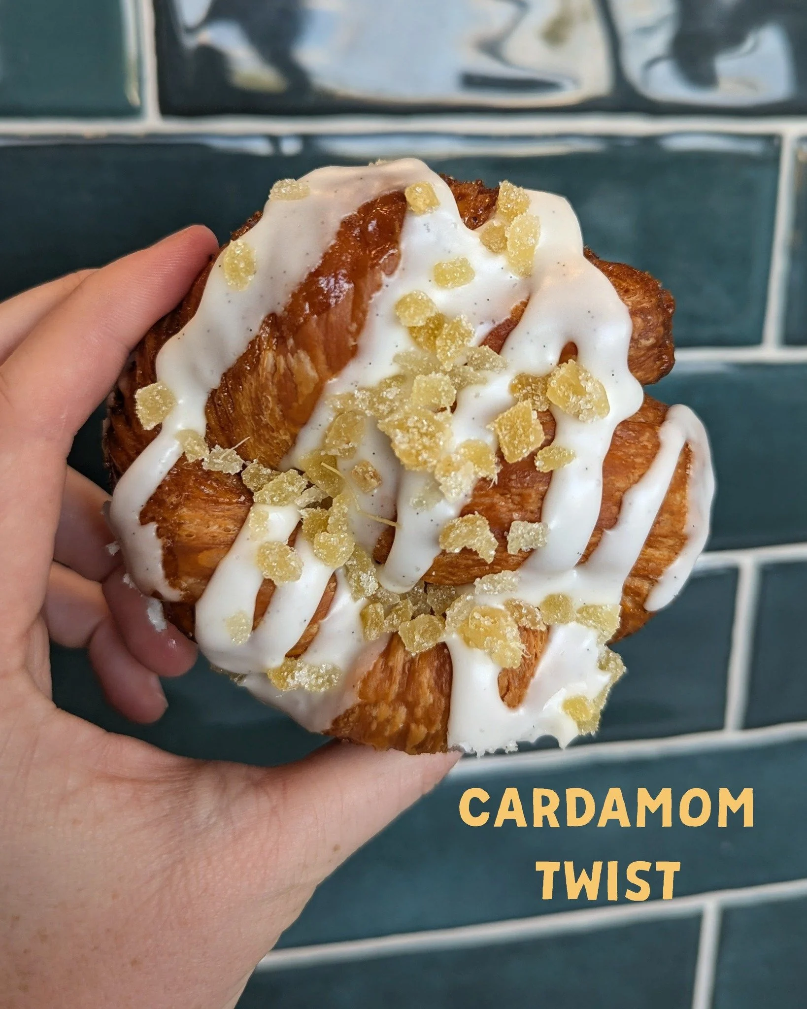 In the case this week: Cardamom Twist
