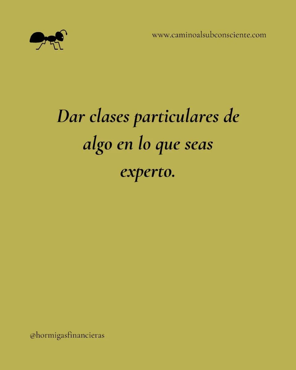 Hola Hormigas!! &iquest;Qu&eacute; necesito para compartir aquello en lo que soy experto?.

Conocernos a nosotros mismos y saber identificar nuestras virtudes podr&iacute;a ser un paso. Detectar aquellas que son monetizables podr&iacute;a ser otro. C