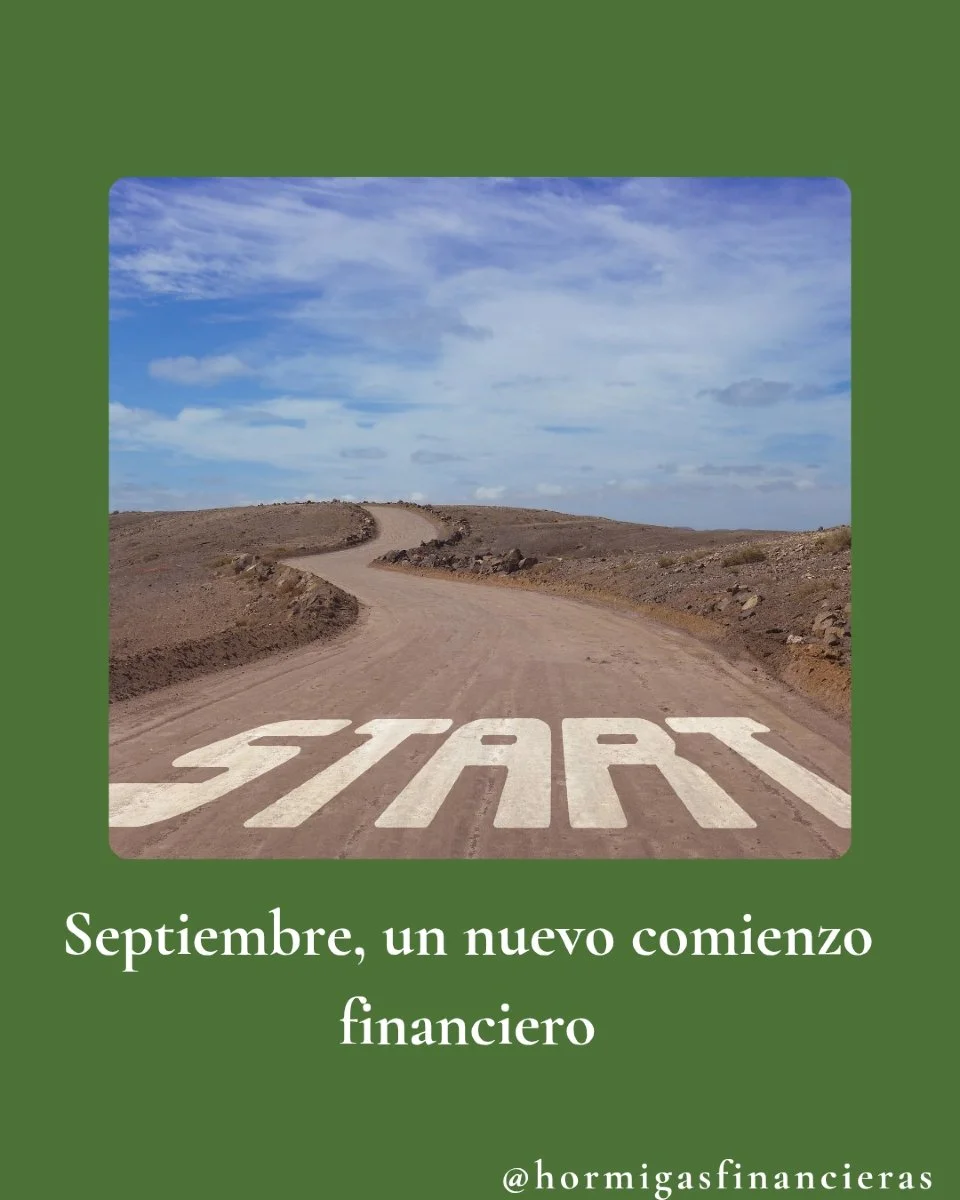 Hola Hormigas!! &iquest;Que es para vosotras Septiembre?. 

Septiembre es el mes de la vuelta a...o de empezar con...Es un mes que si bien puede generarnos todo aquello &quot;malo&quot;, asociado al final del verano y las vacaciones, tambi&eacute;n p