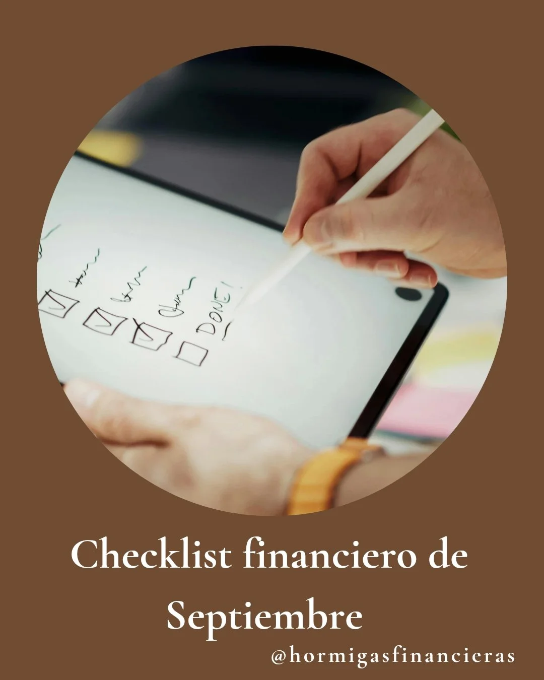 Hola Hormigas!! El &uacute;ltimo trimestre puede ser un sprint financiero o una carrera de obst&aacute;culos, depende de ti. 🚀

Aqu&iacute; tienes un checklist pr&aacute;ctico que te ayudar&aacute; a cerrar 2025 con calma y dinero en la cuenta.

👉 