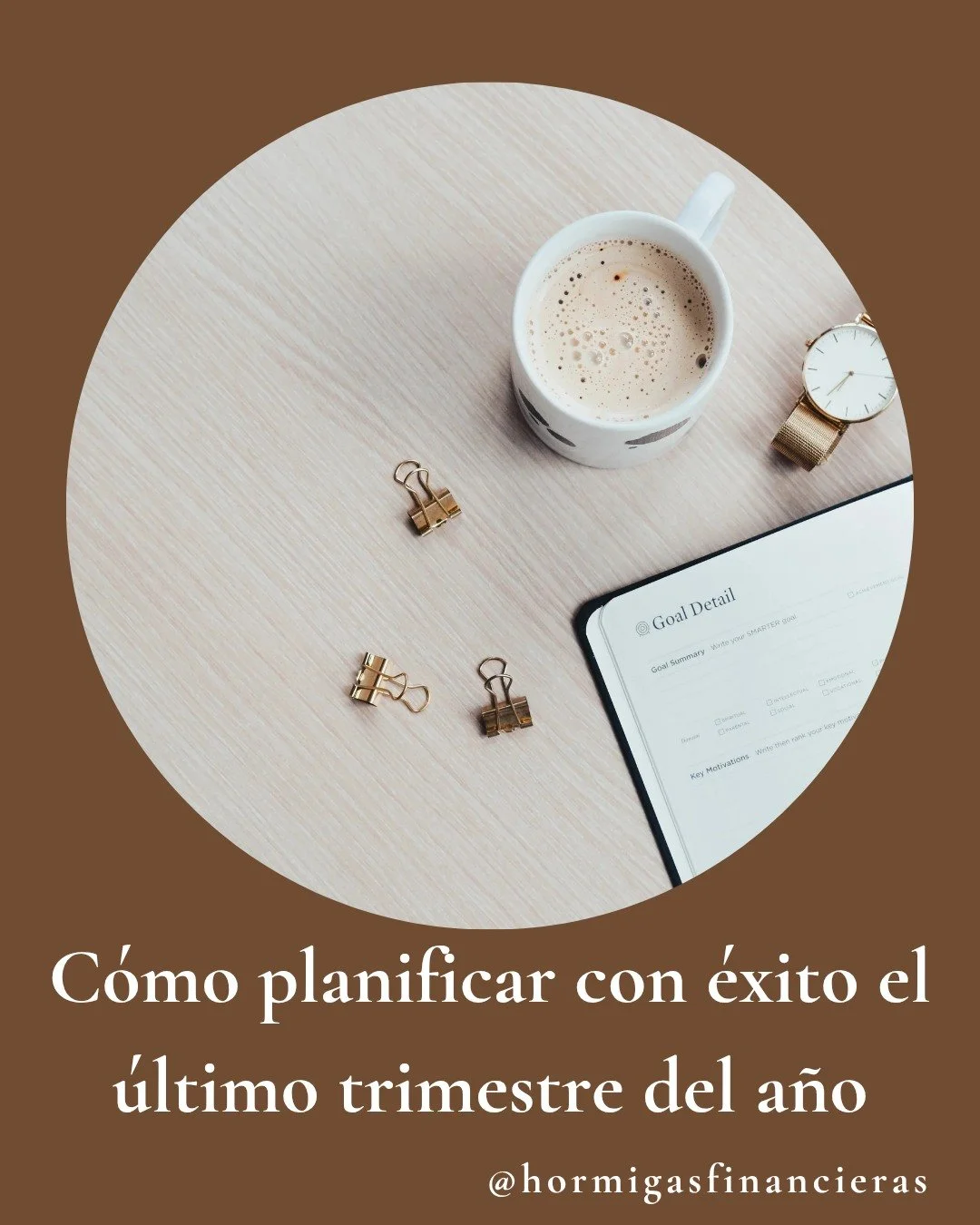 Hola Hormigas!!. El &uacute;ltimo trimestre es decisivo: puedes cerrar el a&ntilde;o con tranquilidad o con el estr&eacute;s de &quot;no llegar&quot;.

💡 La clave est&aacute; en planificar con claridad y anticipaci&oacute;n.

👉 &iquest;Ya tienes tu