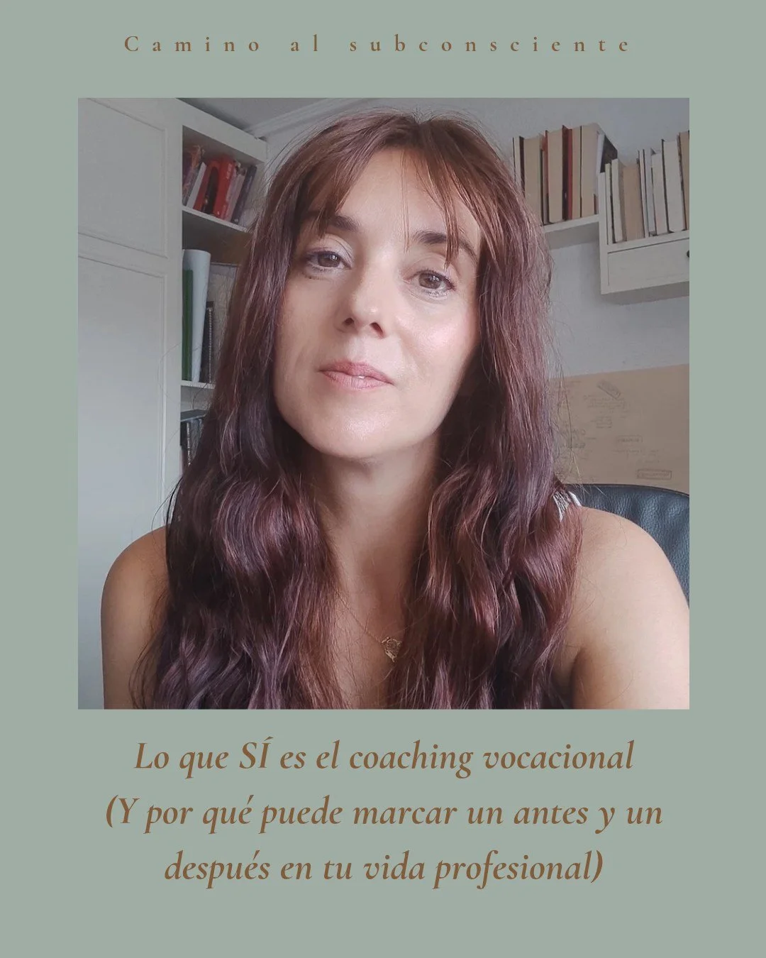 El coaching vocacional no va de f&oacute;rmulas m&aacute;gicas, va de ti.
Va de crear un espacio donde por fin puedes parar, escucharte y dise&ntilde;ar un camino profesional que tenga sentido contigo.

Es un proceso con preguntas que despiertan, her