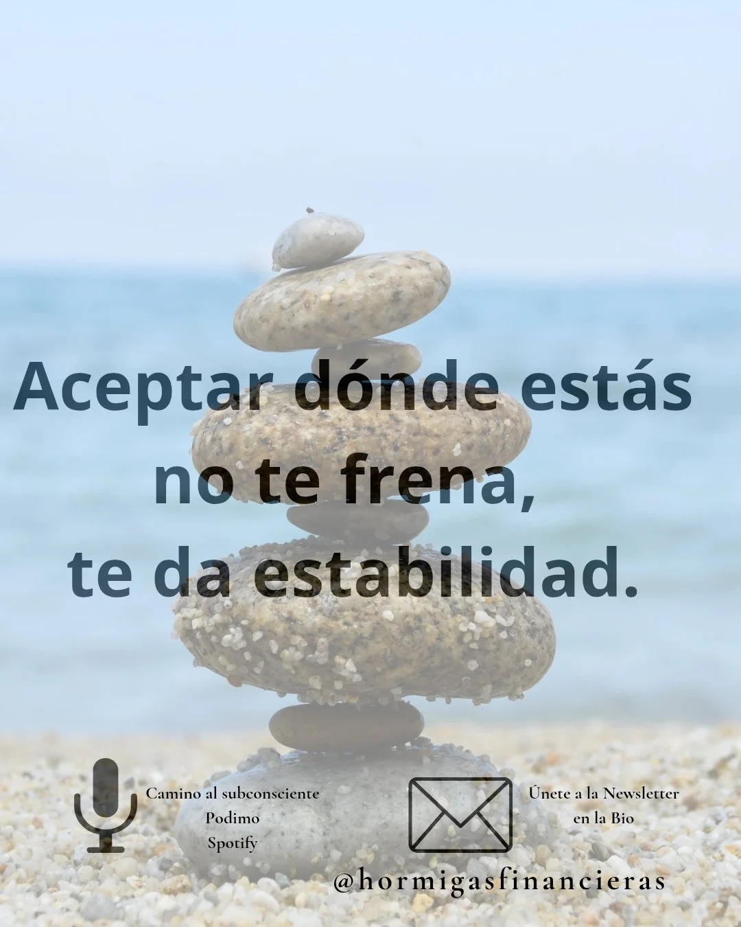 Hola Hormigas!!. Muchas personas confunden aceptar con rendirse, como si reconocer la realidad fuera sin&oacute;nimo de conformarse.

De ah&iacute; nace esta creencia: &ldquo;Si acepto mi situaci&oacute;n financiera, me quedar&eacute; aqu&iacute;.&rd