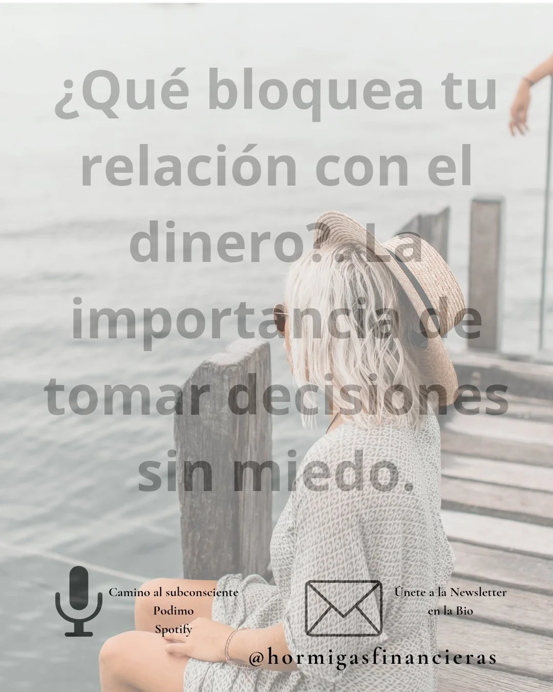 Hola Hormigas!!. Muchas veces no es el dinero lo que te paraliza, es el miedo a equivocarte con &eacute;l.

Postergas, lo miras ma&ntilde;ana, lo revisas luego. Ya decidir&aacute;s cuando est&eacute;s m&aacute;s segura y detr&aacute;s de esa espera s