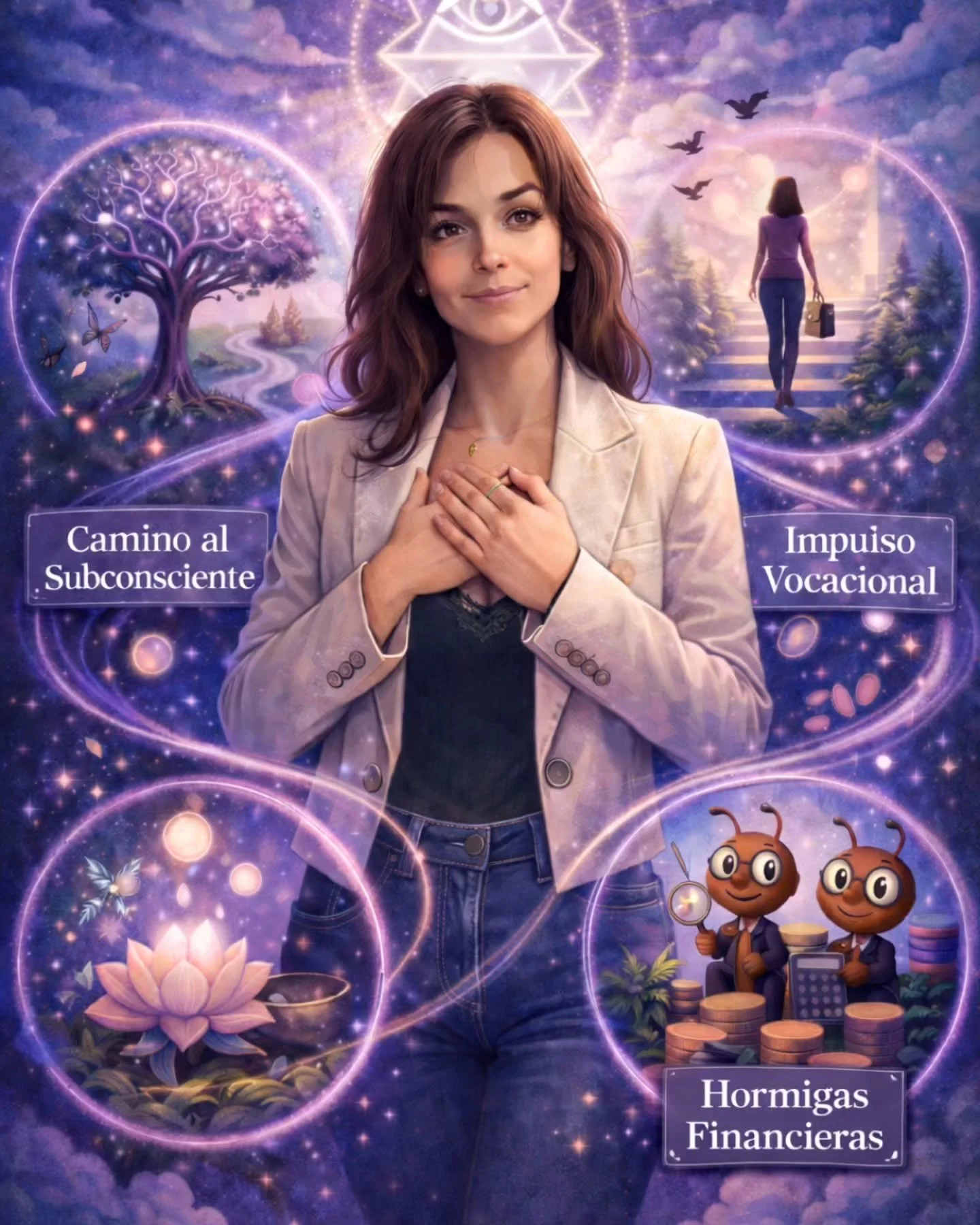 Ten&iacute;a que hacer algo con este trend, as&iacute; que solo le ped&iacute; cambiar los tonos y ahora s&iacute; lo aprovecho para contarte m&aacute;s de mi.

No hago cosas sueltas.
Creo caminos.

Mi Camino al Subconsciente es el lugar donde aprend