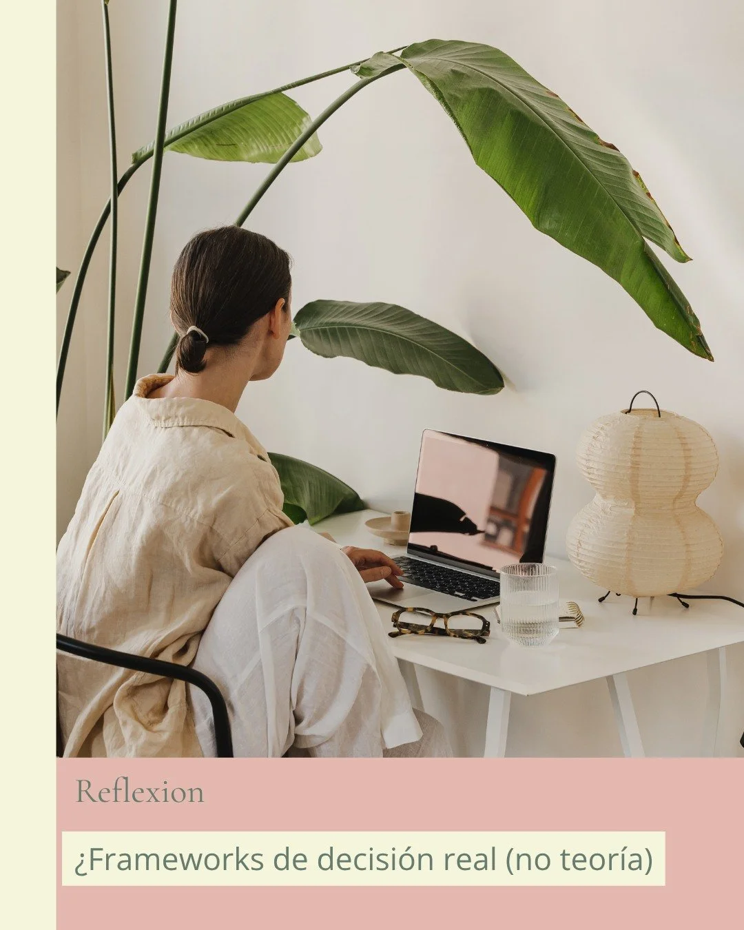 Las decisiones importantes no se bloquean por falta de capacidad.
Se bloquean por exceso de opciones y falta de estructura.
&iquest;En qu&eacute; parte del proceso est&aacute;s ahora mismo?

Gu&aacute;rdalo si sabes que este es tu momento.

#sesiones