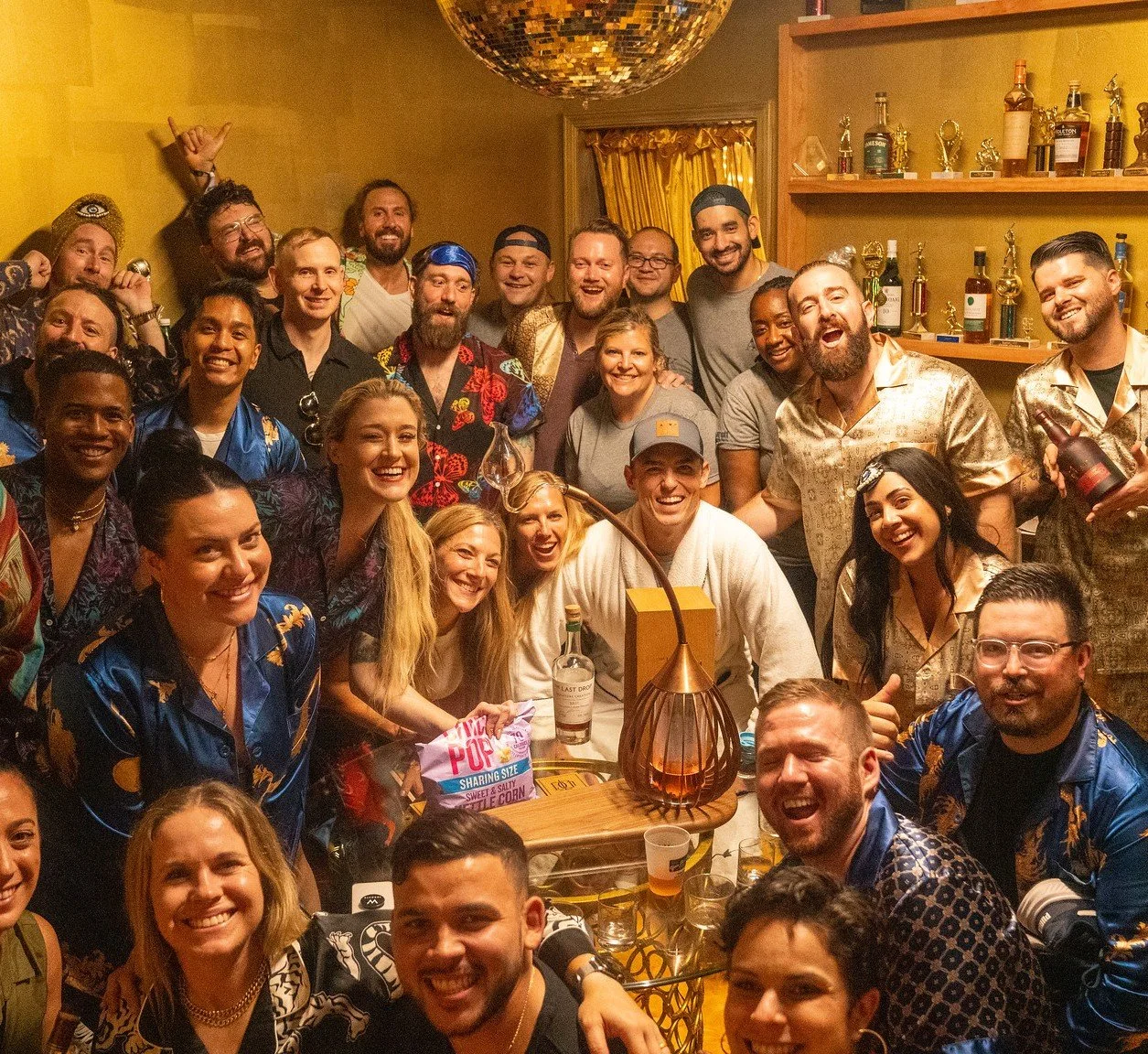 Bartenders and guests at All Kinds "Dream On," Tales of the Cocktail 2024