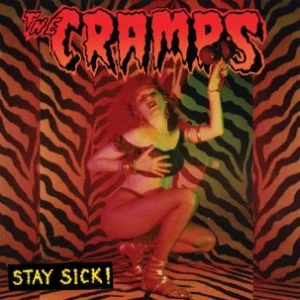 The Cramps Stay Sick! ( Clear w/ black hi-melt coloured vinyl)