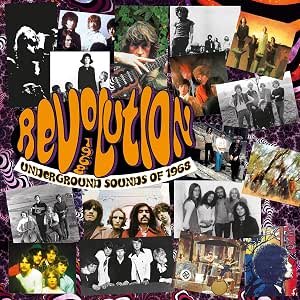 VARIOUS ARTISTS: REVOLUTION - UNDERGROUND SOUNDS OF 1968, 3CD CLAMSHELL BOX EDITION