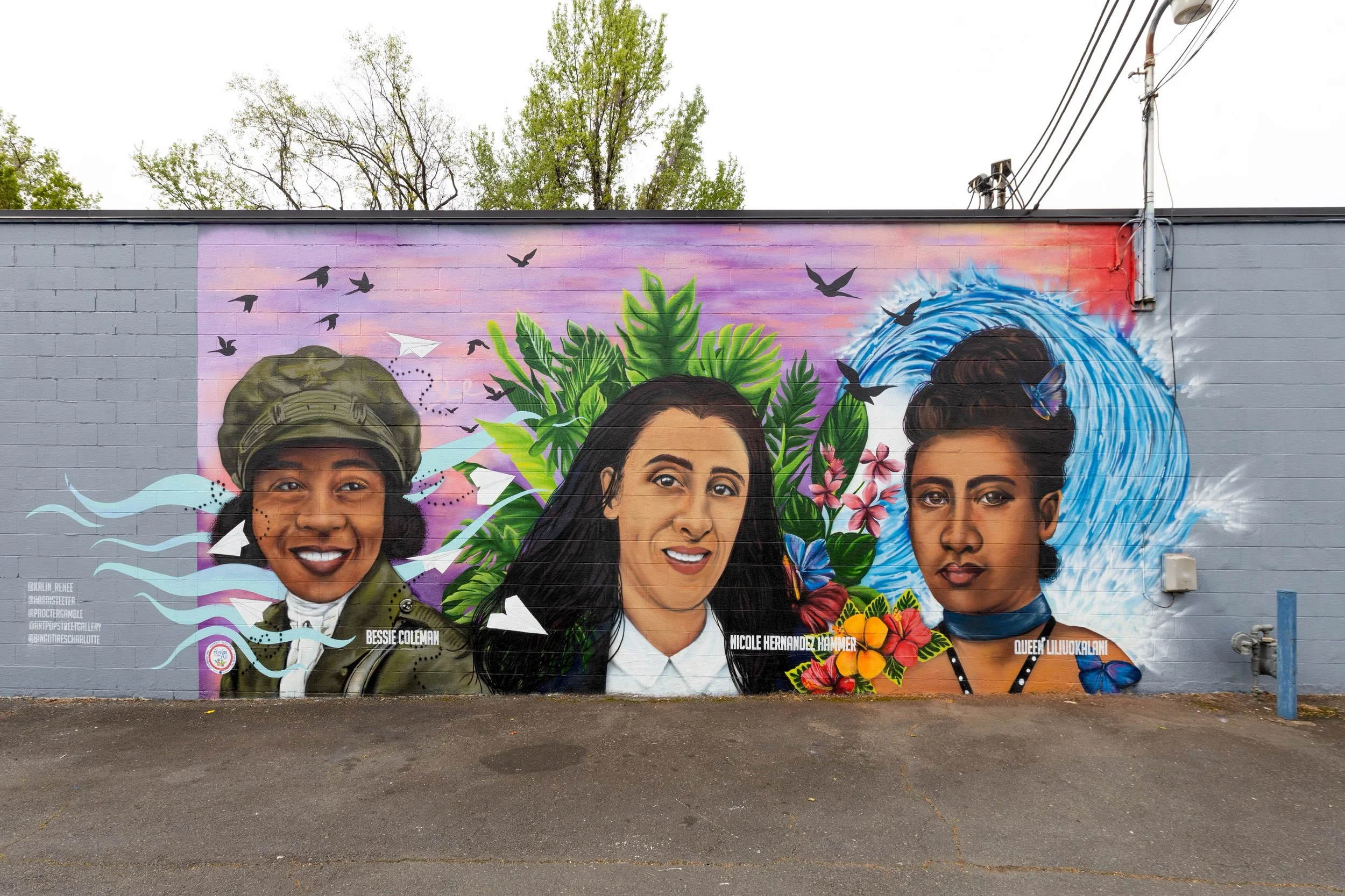 Kalin Devone - Exterior Mural for Harris Teeter and P&G — ArtPop