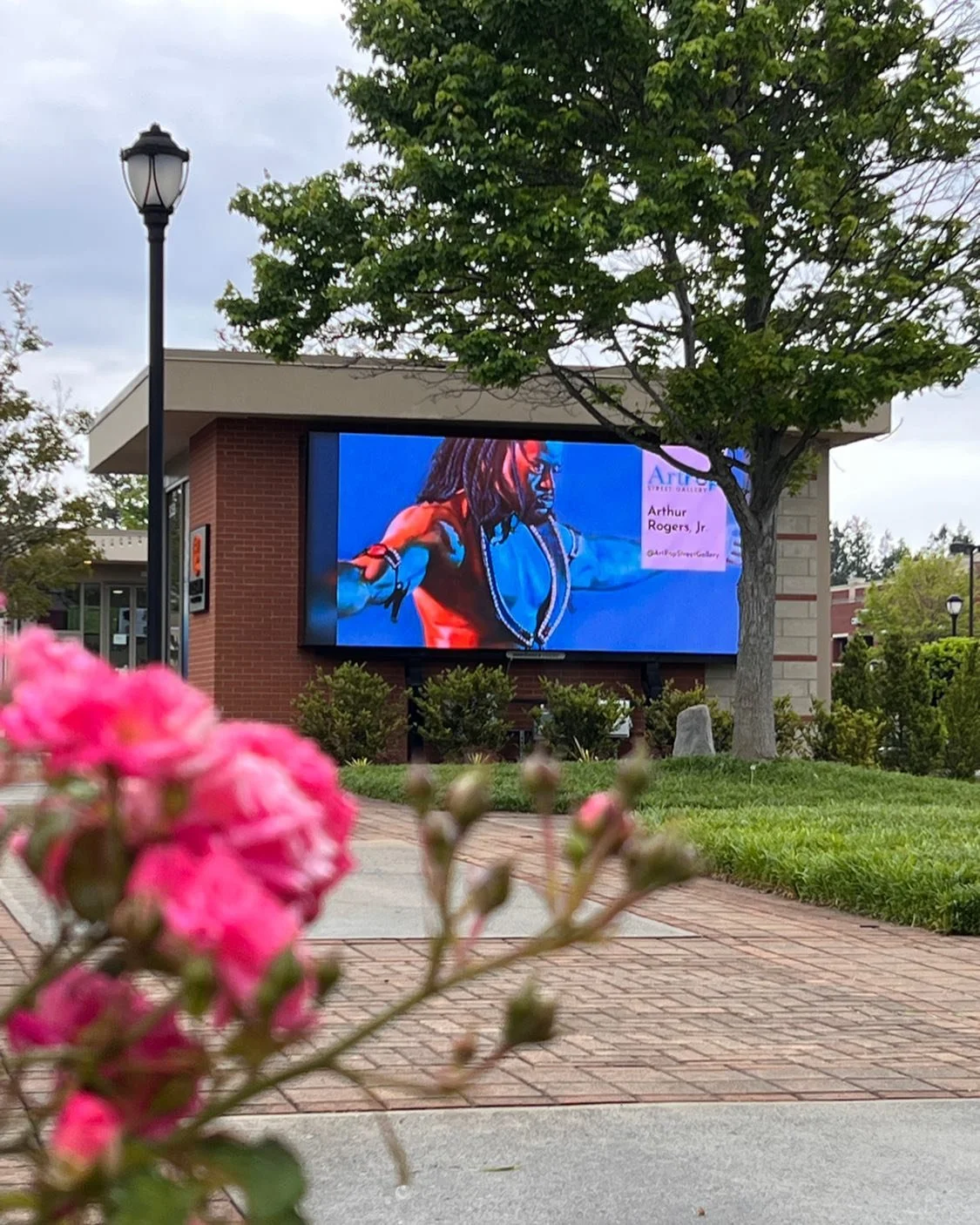 ArtPop Street Gallery Cities Program 2023 Arthur Rogers Jr Awedience Digital Display.JPG