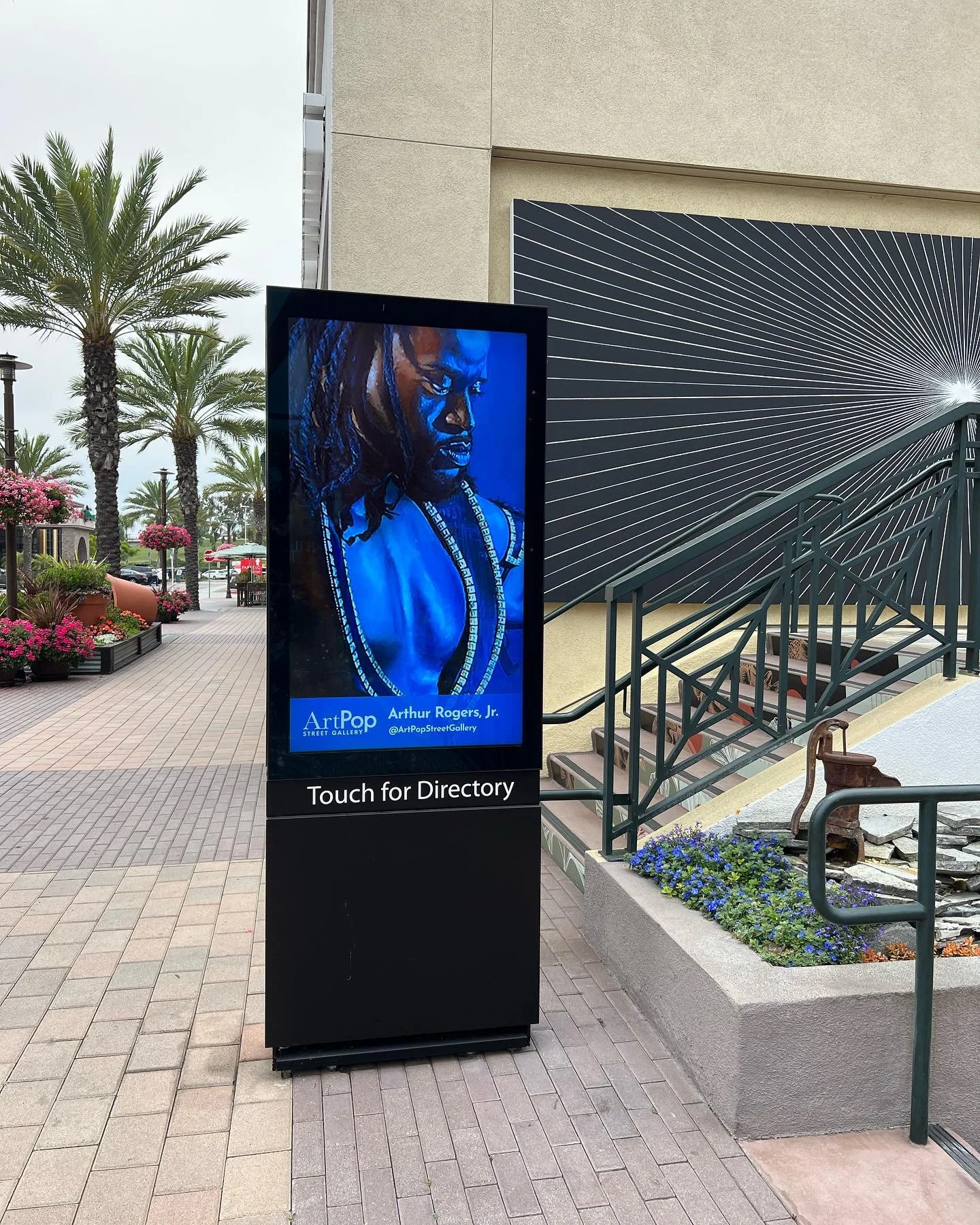 ArtPop Street Gallery Cities Program 2023 Arthur Rogers Jr Liquid Outdoor Digital Display.JPG