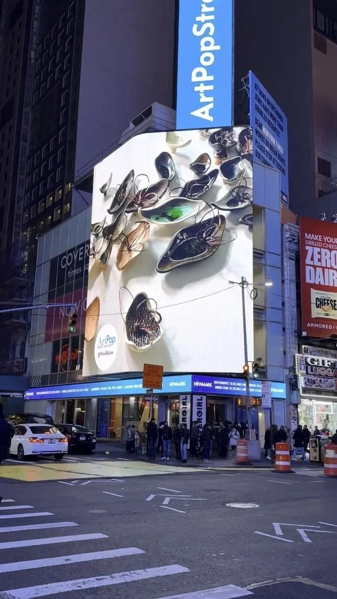 ArtPop Street Gallery Cities Program 2023 Lee Ko Times Square New York Digital Display.jpeg