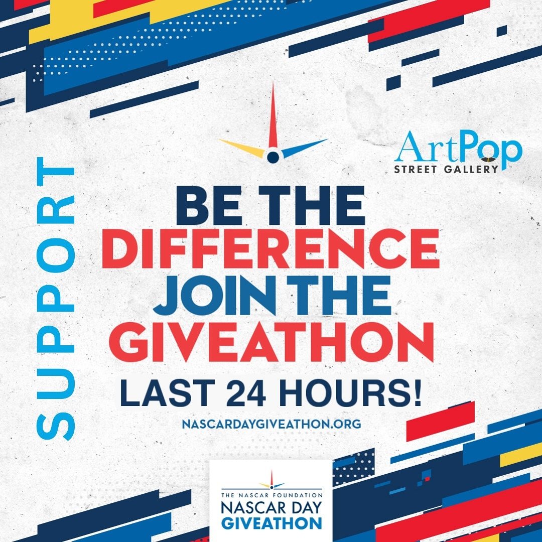 The @nascar_fdn has extended the race an extra lap! You have 24 hours left to zoom in and make your donation before the checkered flag waves! 🏁

🔗 in our bio and stories!

https://fanthem.io/give/nascar/giving-days/nascar-day-giveathon-2024/chariti