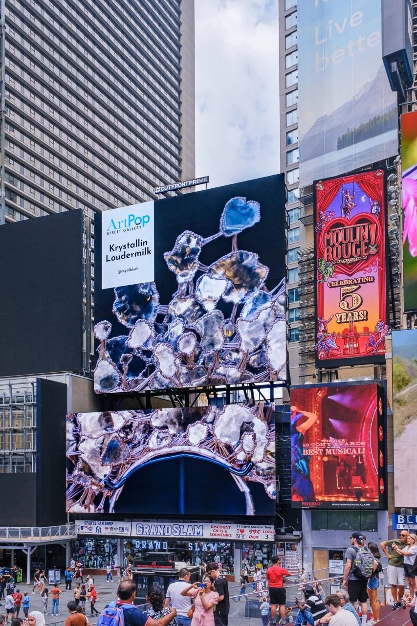 ArtPop Street Gallery Cities Program Class of 2024 Times Square NYC-Outfront-Duffy-Square-Krystallin-Loudermilk-3 Large.jpeg