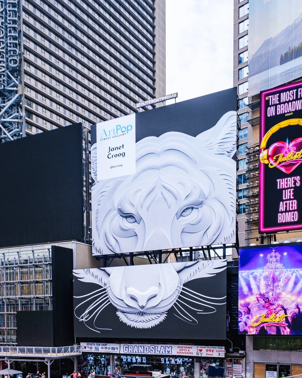 ArtPop Street Gallery Cities Program Class of 2024 Times Square NYC-Outfront-Duffy-Square-Janet-Croog-1 Large.jpeg