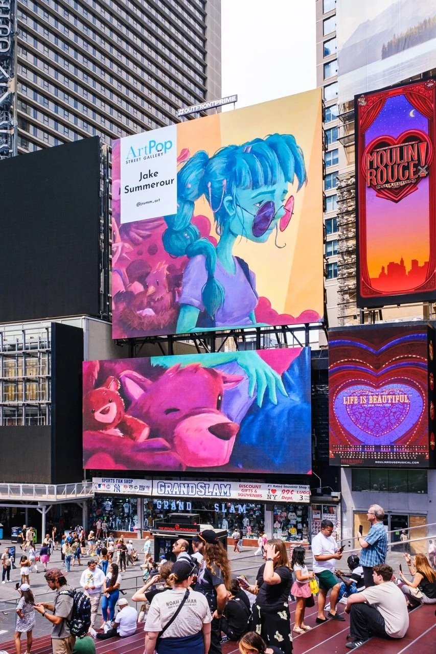 ArtPop Street Gallery Cities Program Class of 2024 Times Square NYC-Outfront-Duffy-Square-Jake-Summerour-4 Large.jpeg