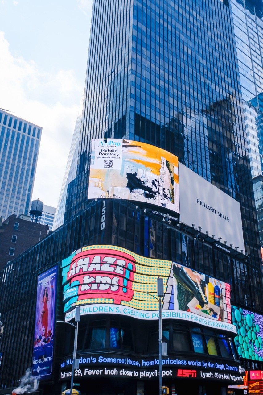 ArtPop Street Gallery Cities Program Class of 2024 Times Square NYC-Outfront-Broadway-Plaza-Natalie-Daratony-1 Large.jpeg