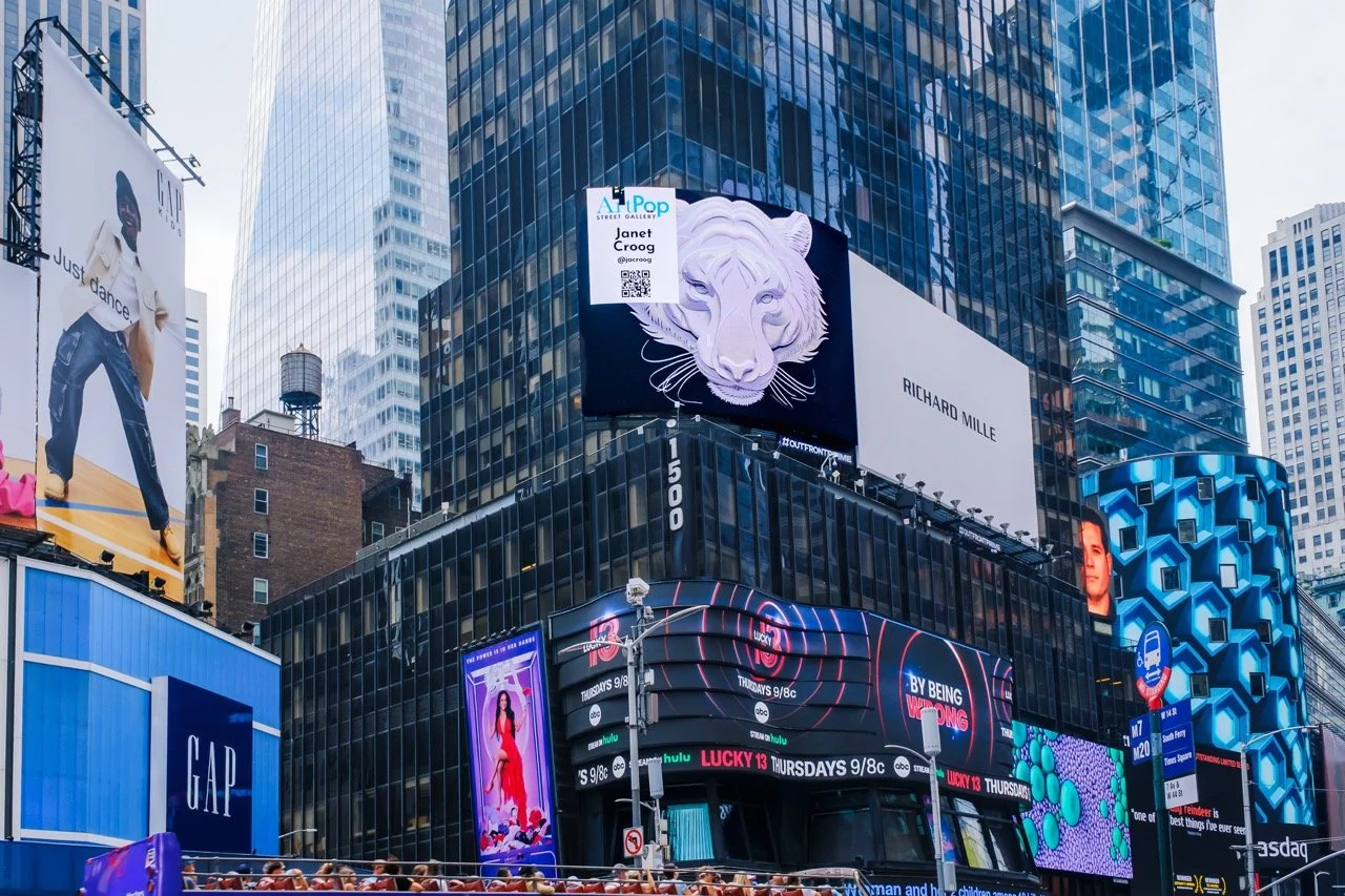 ArtPop Street Gallery Cities Program Class of 2024 Times Square NYC-Outfront-Broadway-Plaza-Janet-Croog-1 Large.jpeg